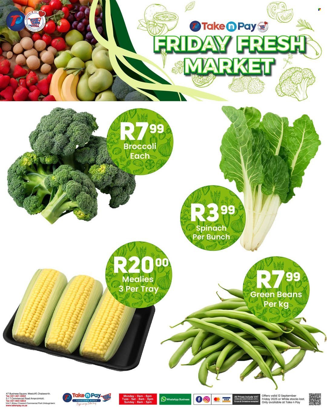TAKE N PAY specials - From Friday 12 Sept 2025 (2025-09-12 - 2025-09-12) | 7