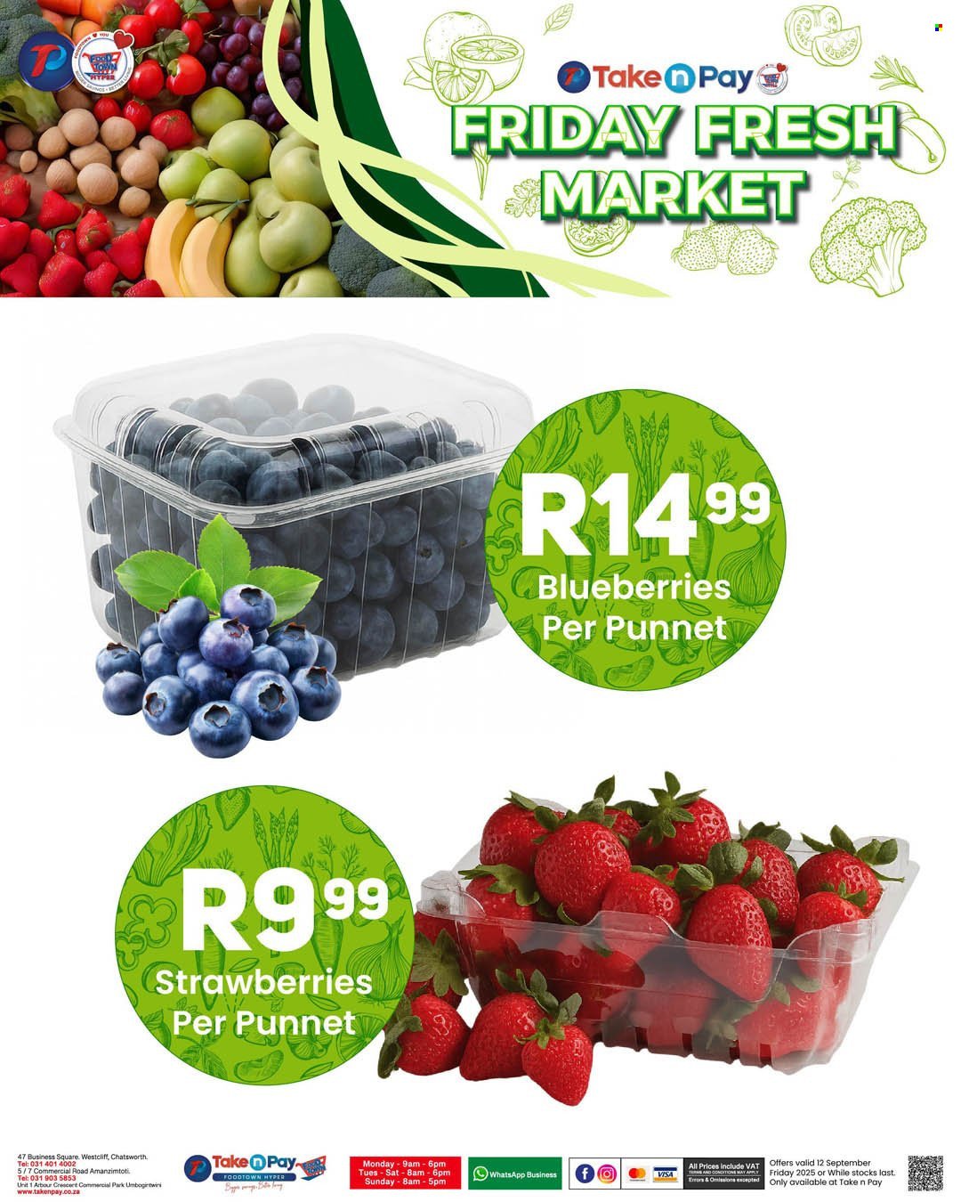 TAKE N PAY specials - From Friday 12 Sept 2025 (2025-09-12 - 2025-09-12) | 8