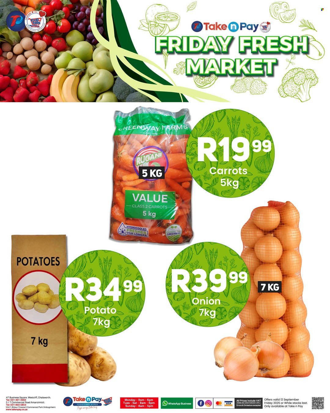 TAKE N PAY specials - From Friday 12 Sept 2025 (2025-09-12 - 2025-09-12) | 10