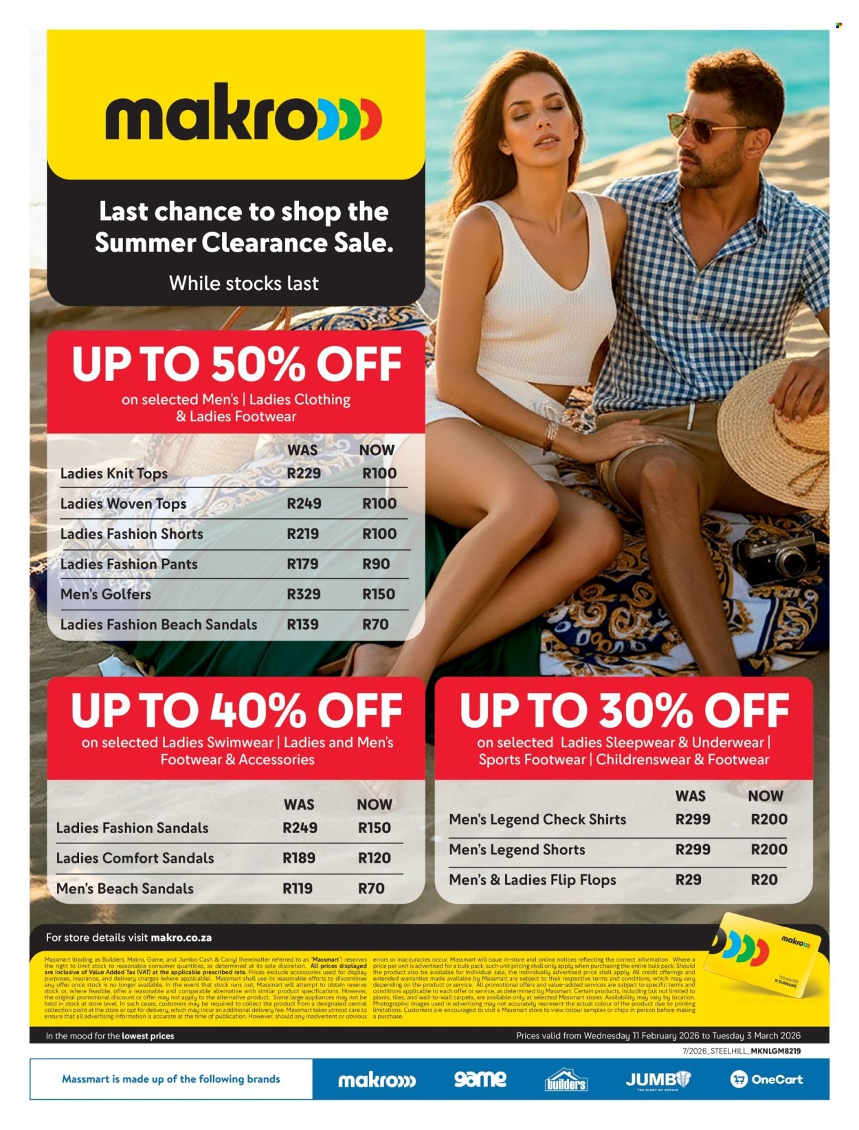 MAKRO specials - From Wednesday 11 Feb 2026 (2026-02-11 - 2026-03-03) | 1