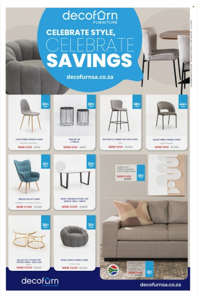 DECOFURN FURNITURE specials - December 2025 (2025-12-01) | 1