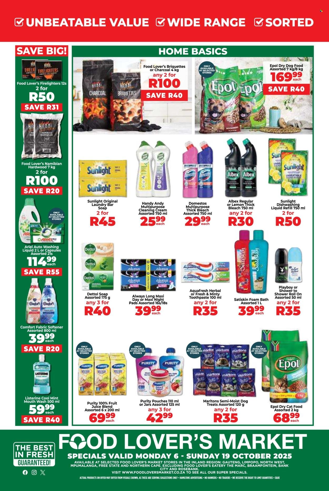 FOOD LOVER'S MARKET specials - From Monday 6 Oct 2025 (2025-10-06 - 2025-10-19) | 8