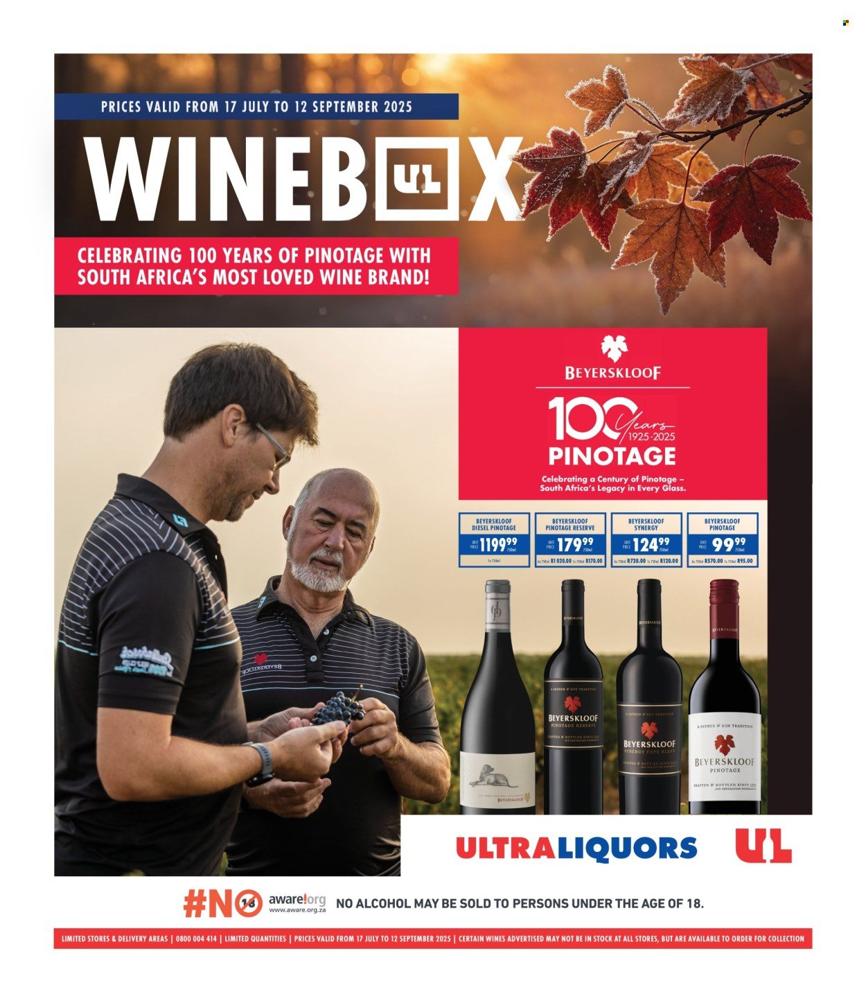 ULTRA LIQUORS specials - From Thursday 17 Jul 2025 (2025-07-17 - 2025-09-12) | 1