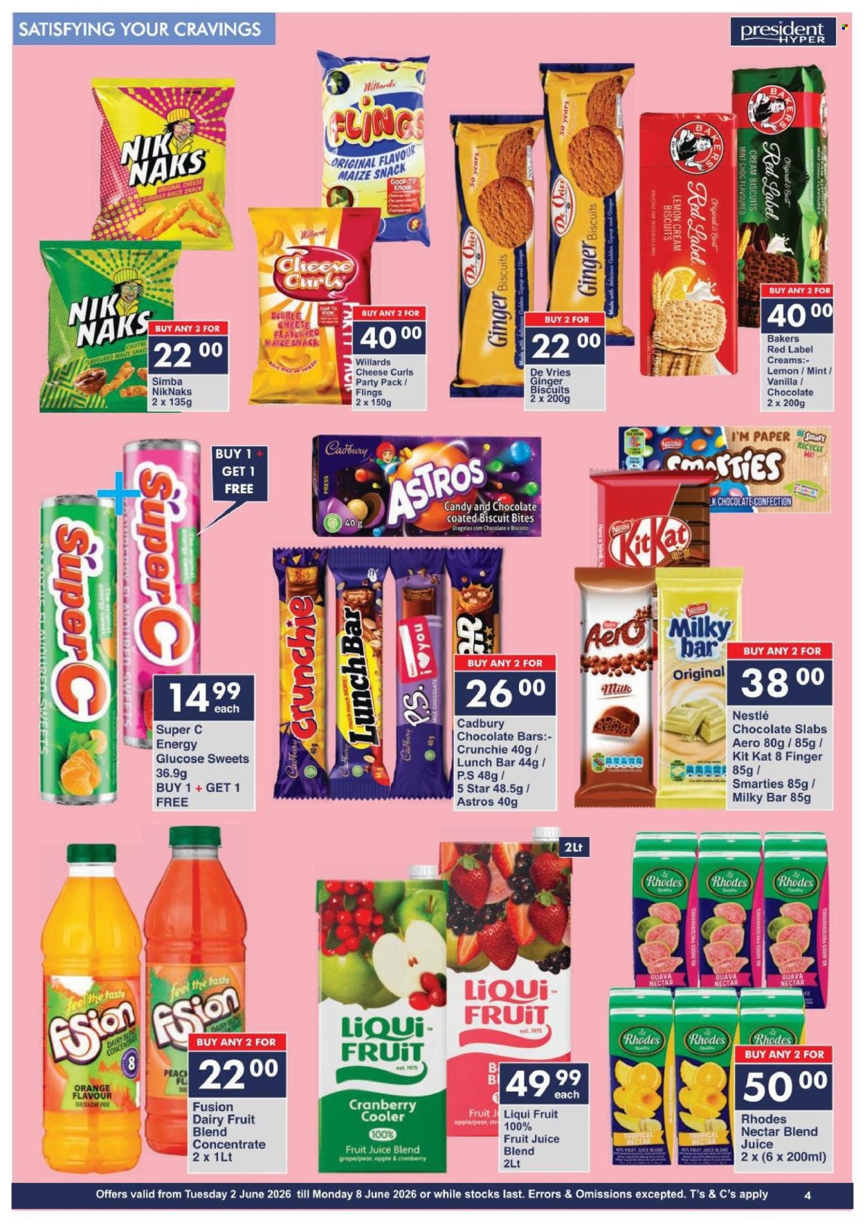 PRESIDENT HYPER specials - Winter sale