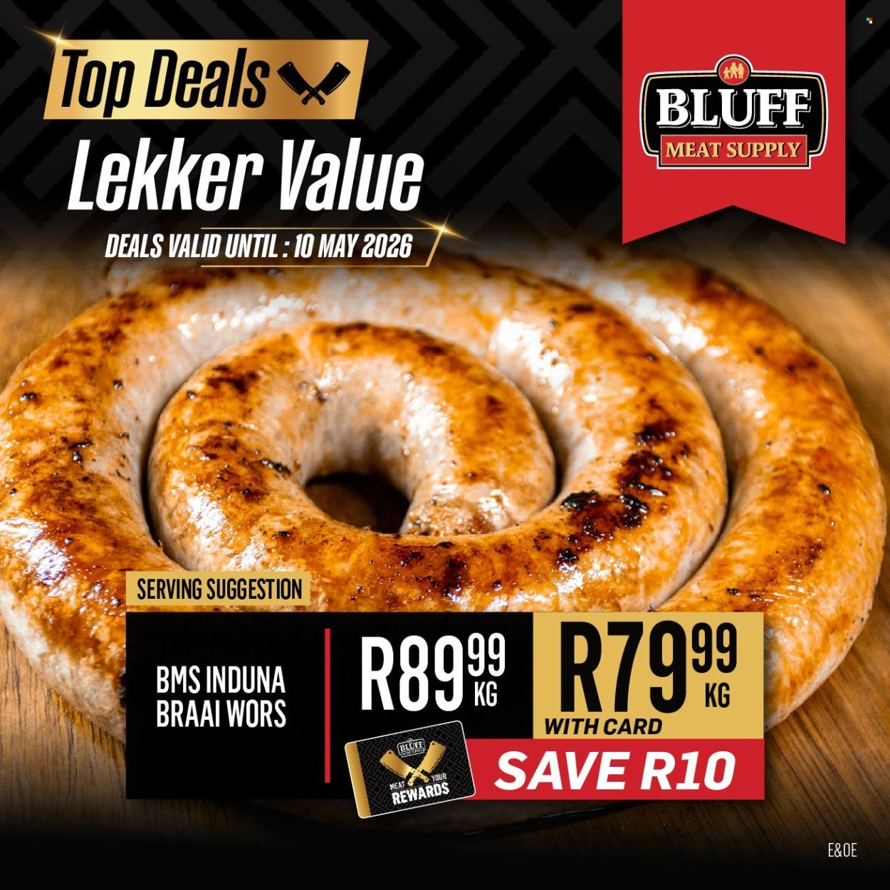 BLUFF MEAT SUPPLY specials - From Monday 4 May 2026 (2026-05-04 - 2026-05-10) | 2