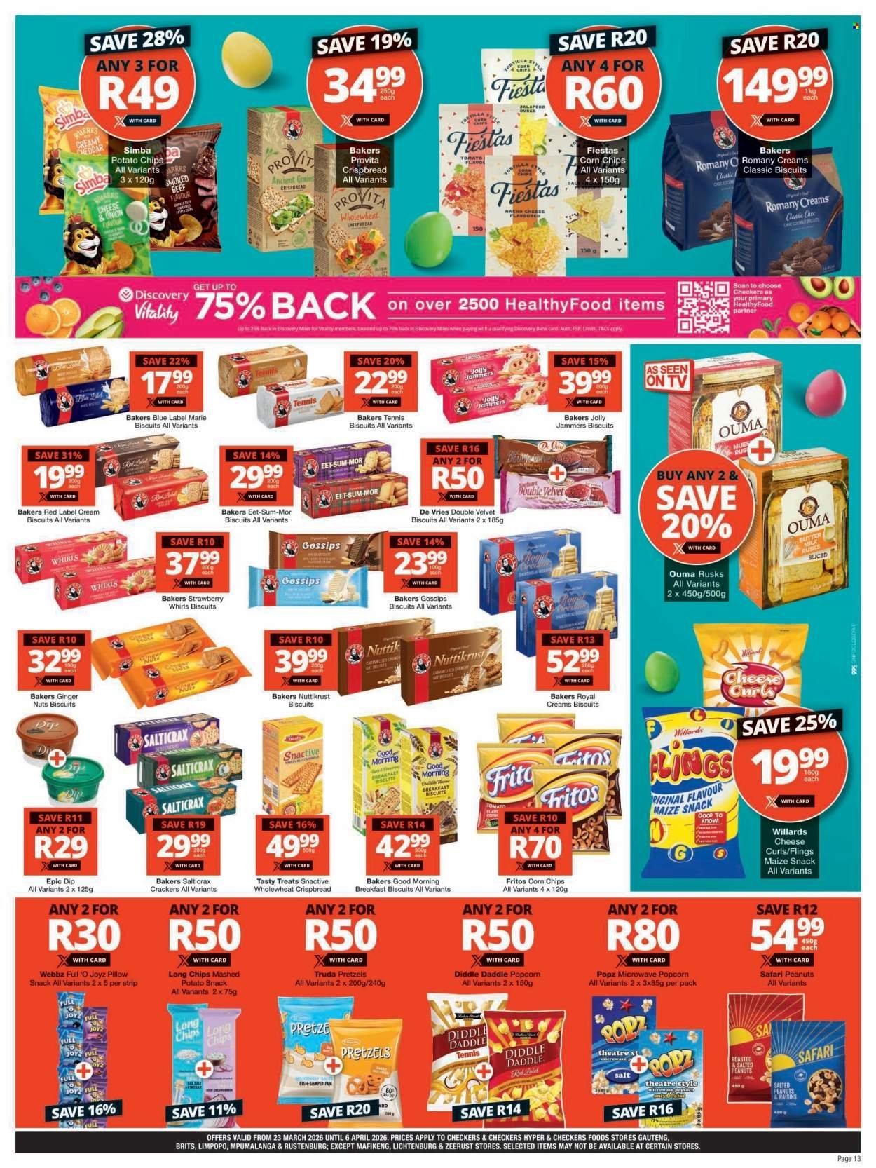CHECKERS specials - March Month-End Promotion (2026-03-23 - 2026-04-06) | 13