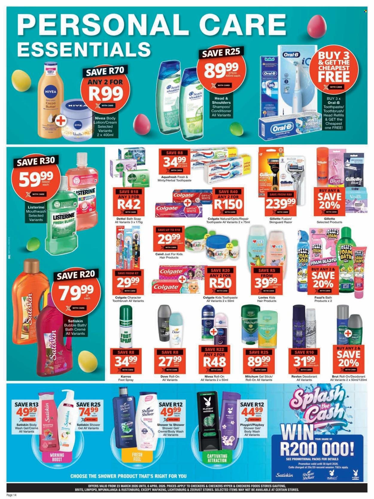 CHECKERS specials - March Month-End Promotion (2026-03-23 - 2026-04-06) | 14