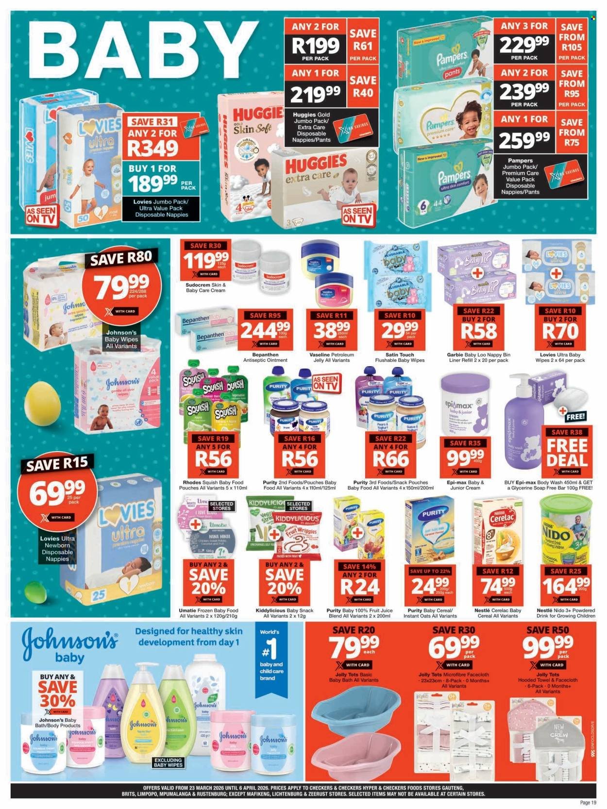 CHECKERS specials - March Month-End Promotion (2026-03-23 - 2026-04-06) | 19