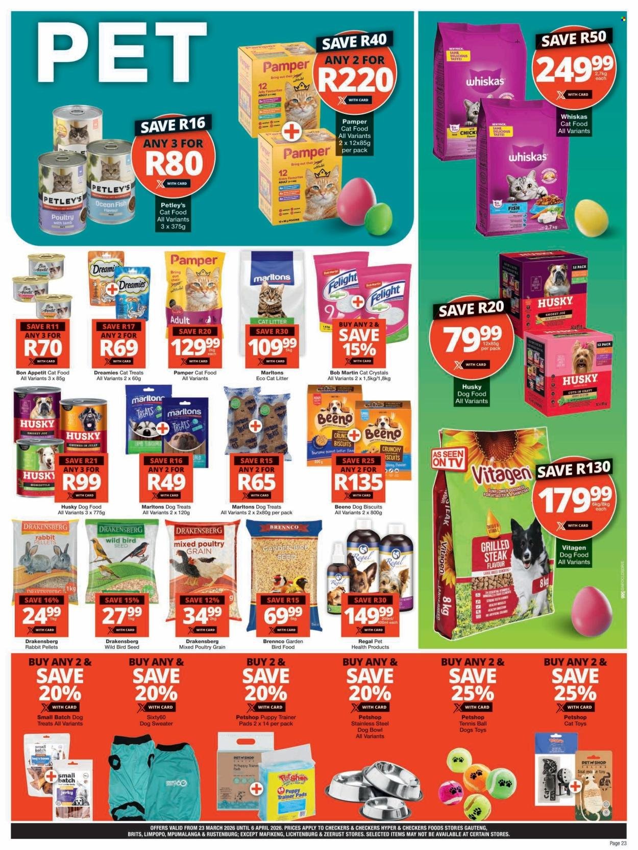 CHECKERS specials - March Month-End Promotion (2026-03-23 - 2026-04-06) | 23