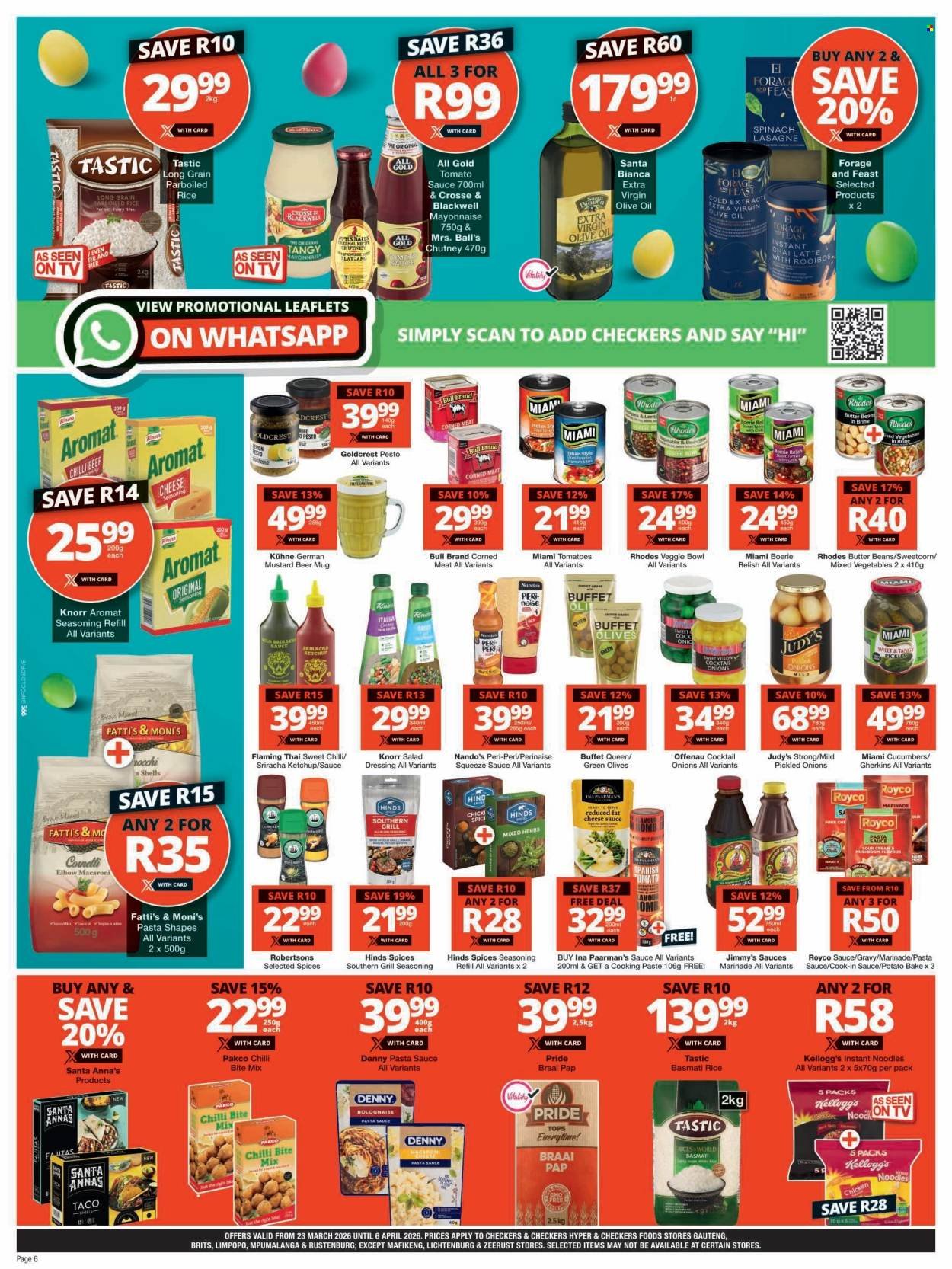 CHECKERS specials - March Month-End Promotion (2026-03-23 - 2026-04-06) | 6