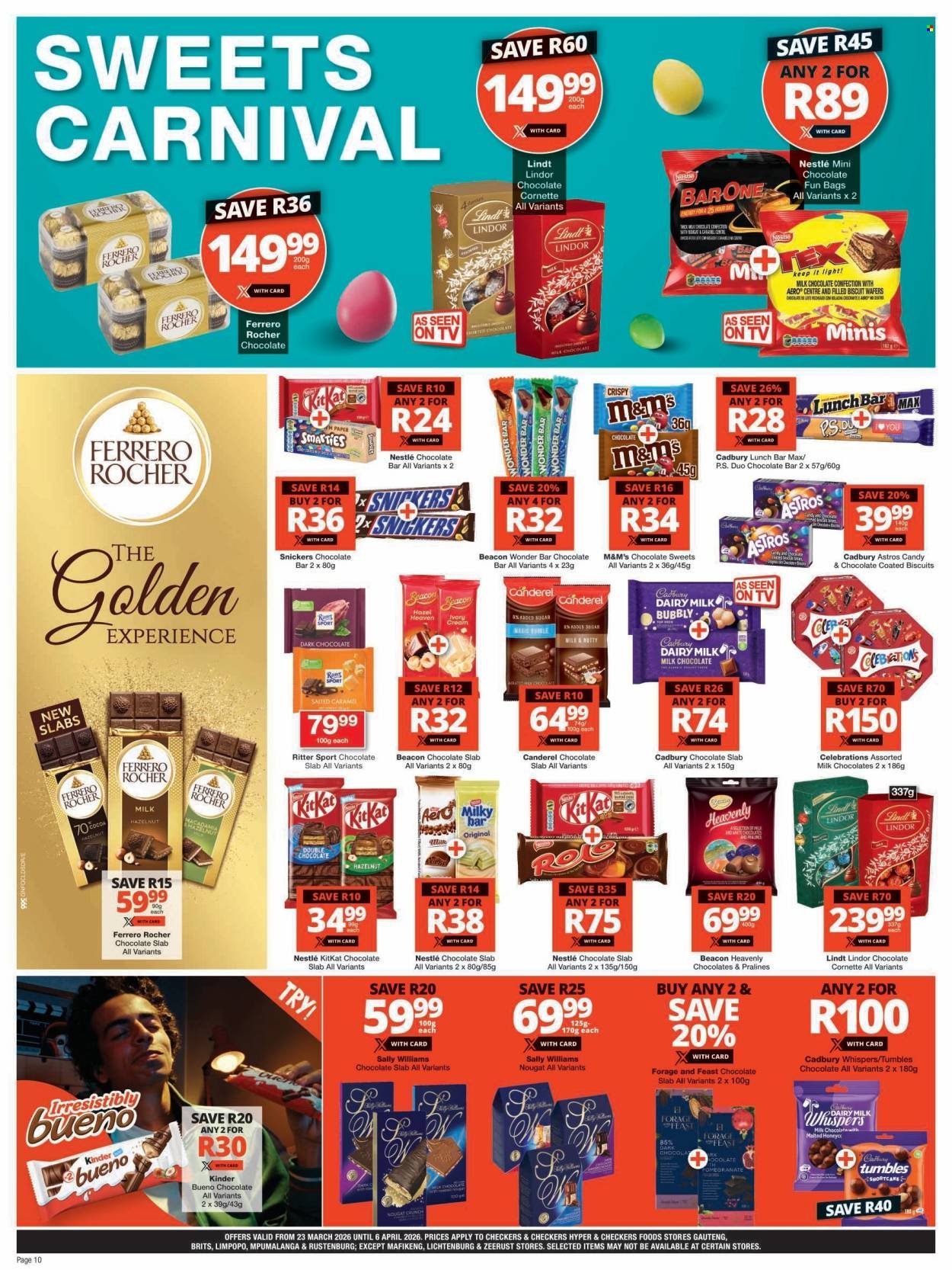 CHECKERS specials - March Month-End Promotion (2026-03-23 - 2026-04-06) | 10