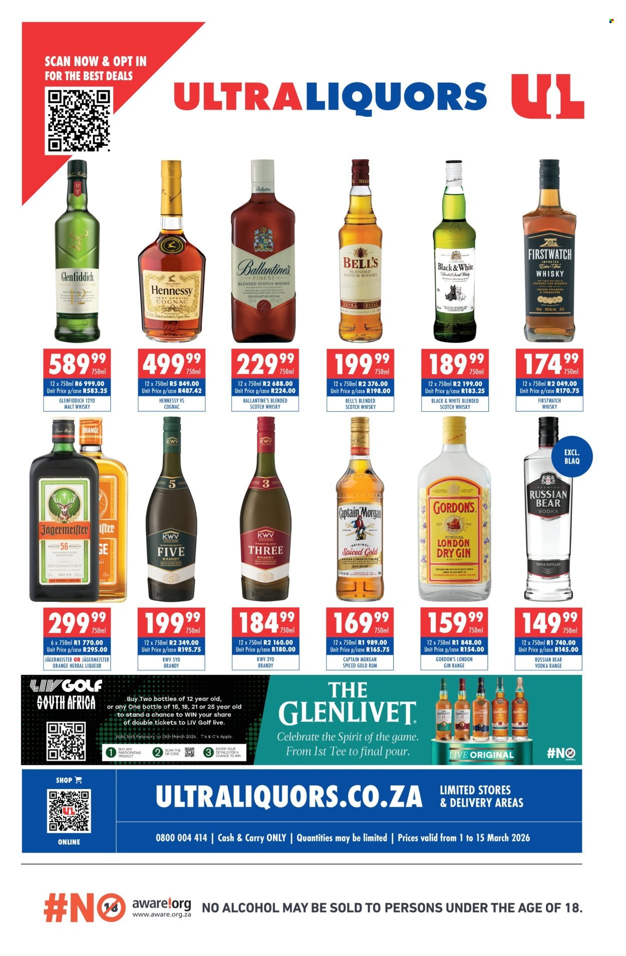 ULTRA LIQUORS specials - From Sunday 1 Mar 2026 (2026-03-01 - 2026-03-15) | 1