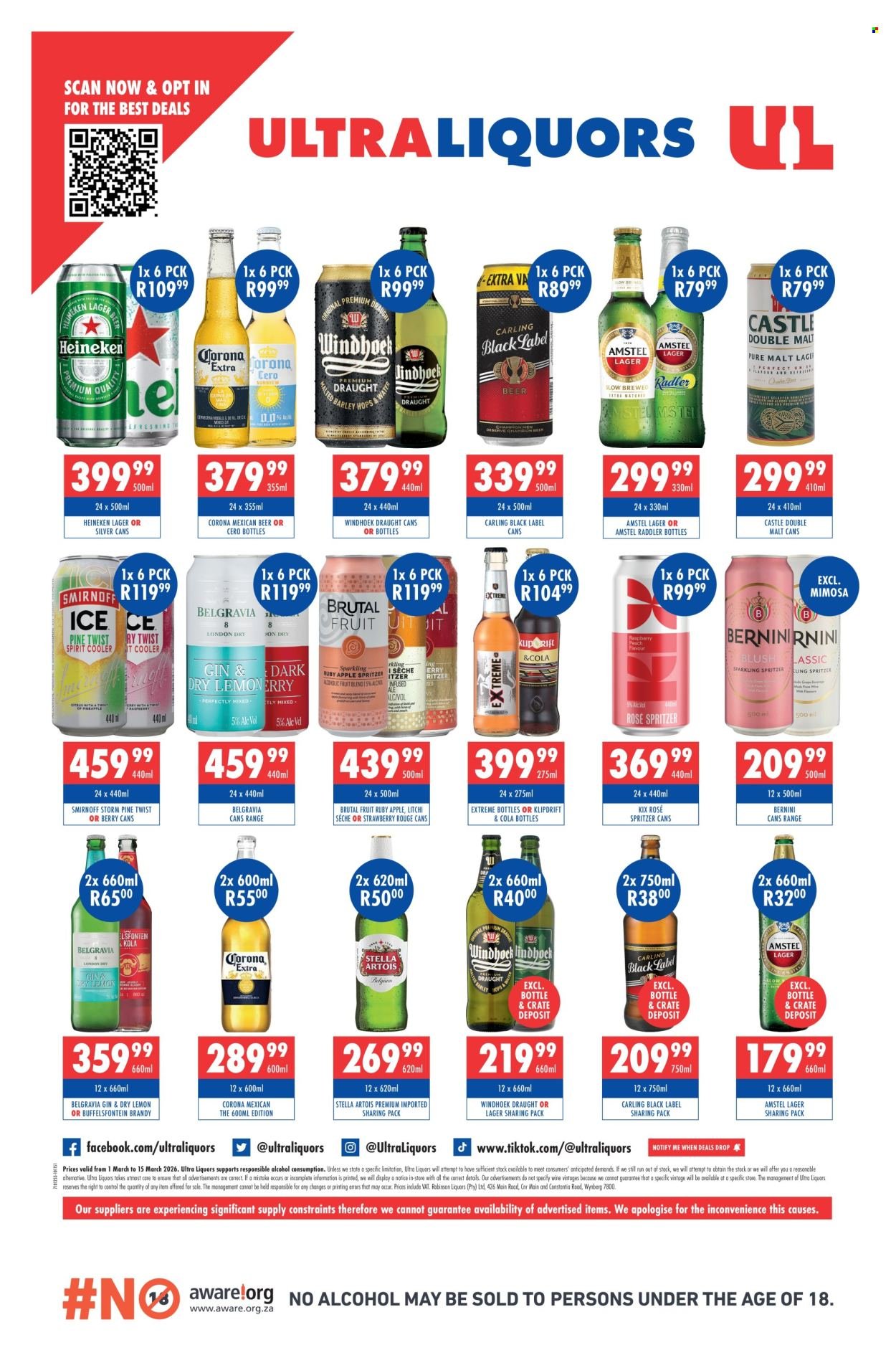 ULTRA LIQUORS specials - From Sunday 1 Mar 2026 (2026-03-01 - 2026-03-15) | 3