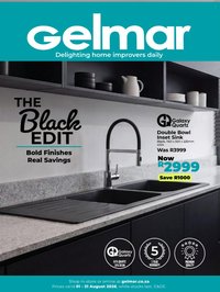GELMAR specials - From Saturday 1 Aug 2026