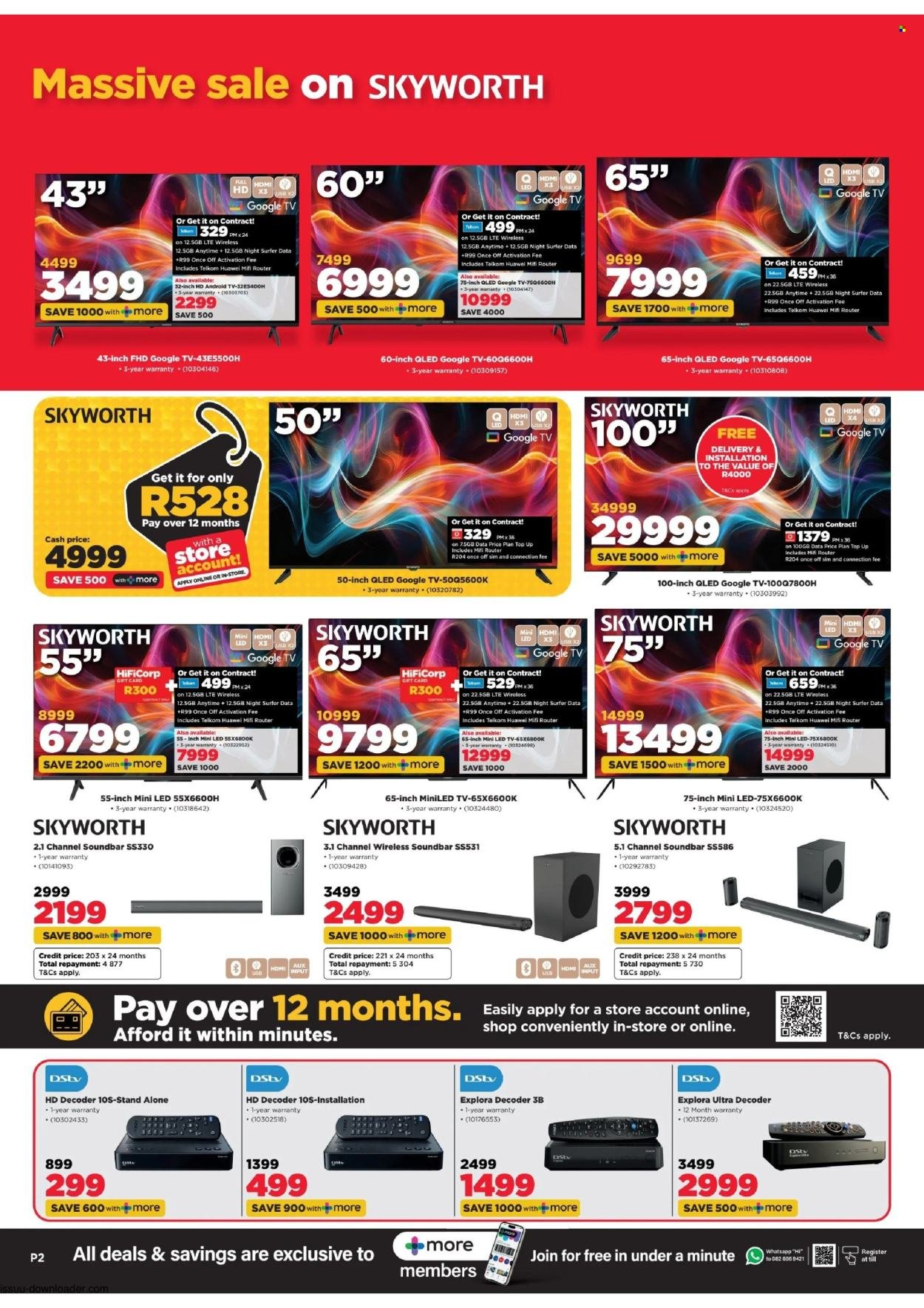 HIFI CORP specials - From Wednesday 1 Jul 2026
