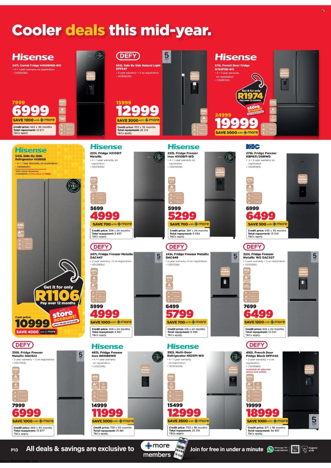 HIFI CORP specials - From Wednesday 1 Jul 2026