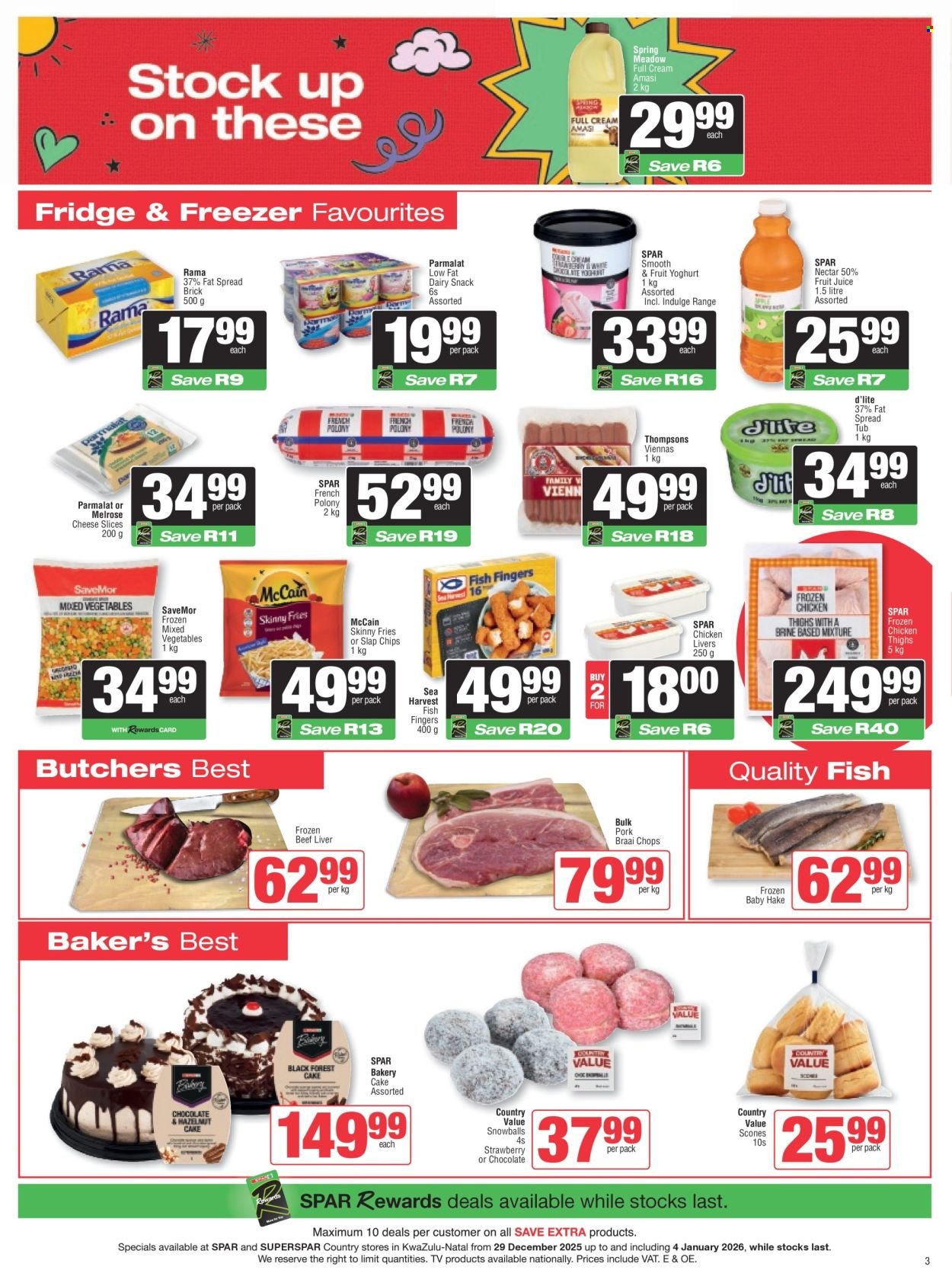 SPAR specials - Specials (2025-12-29 - 2026-01-04) | 3