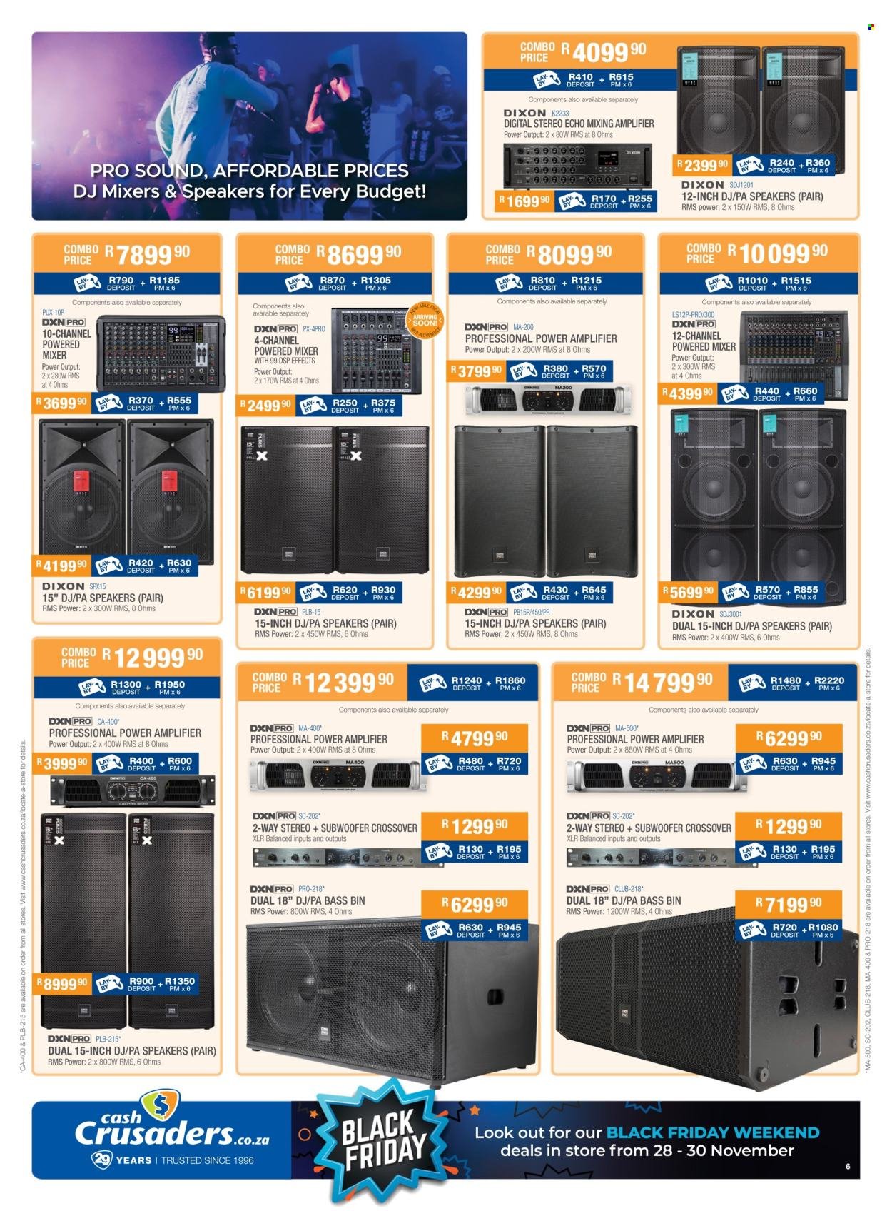 CASH CRUSADERS specials - From Thursday 23 Oct 2025 (2025-10-23 - 2025-11-26) | 6