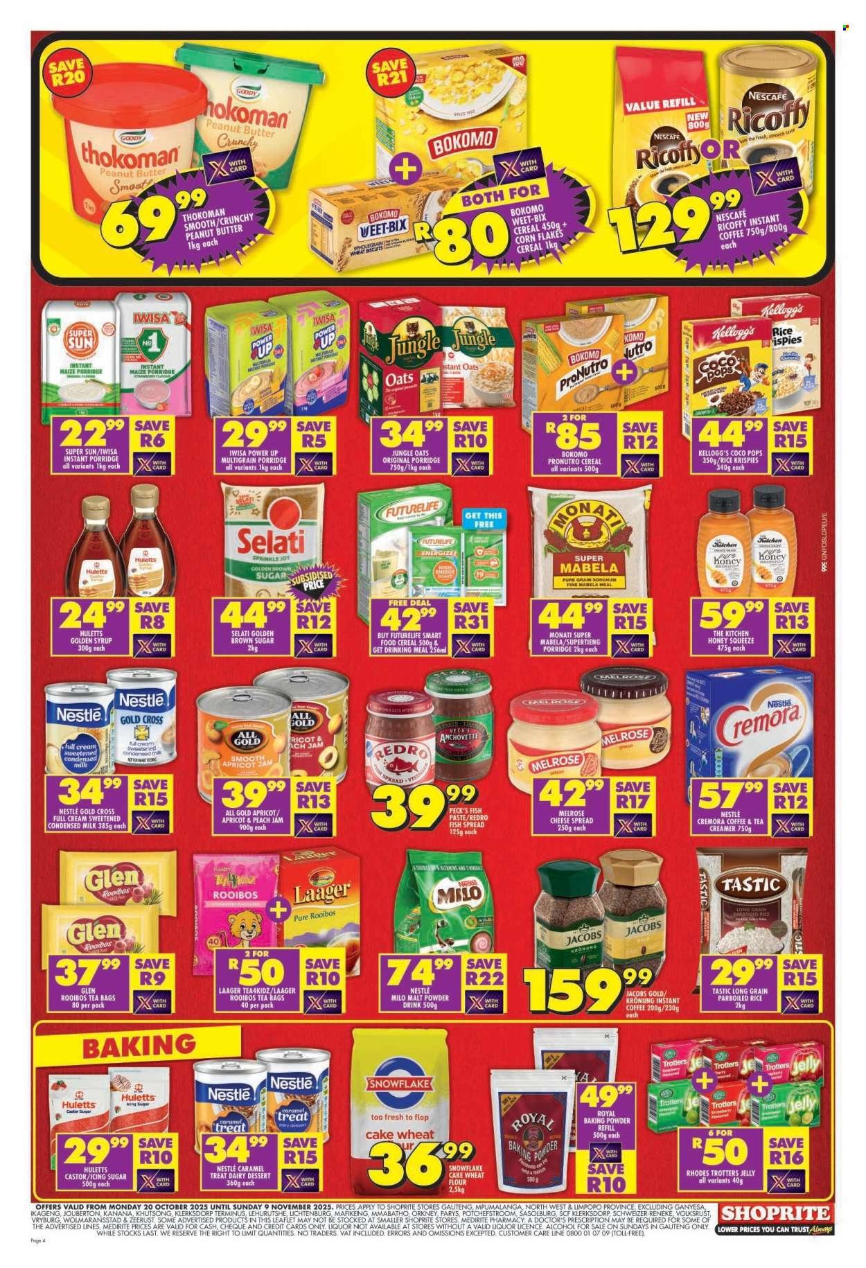 SHOPRITE specials - Price Gauteng (2025-10-20 - 2025-11-09) | 4