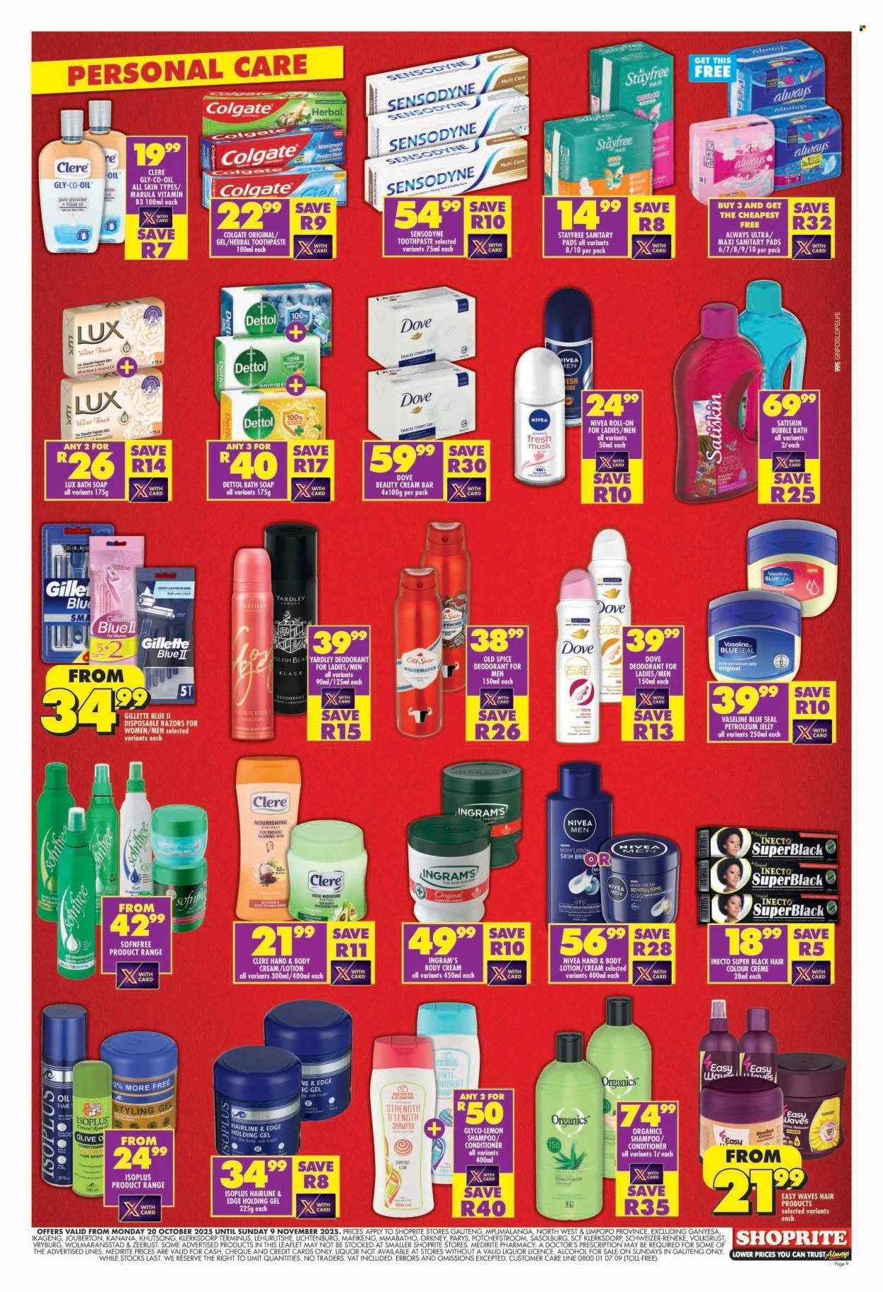SHOPRITE specials - Price Gauteng (2025-10-20 - 2025-11-09) | 9