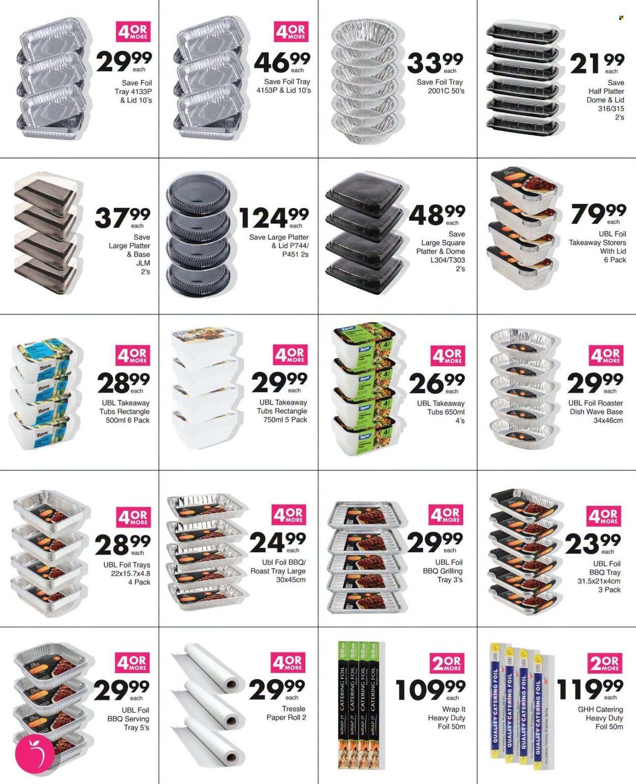 SAVE specials - From Monday 28 Sept 2026