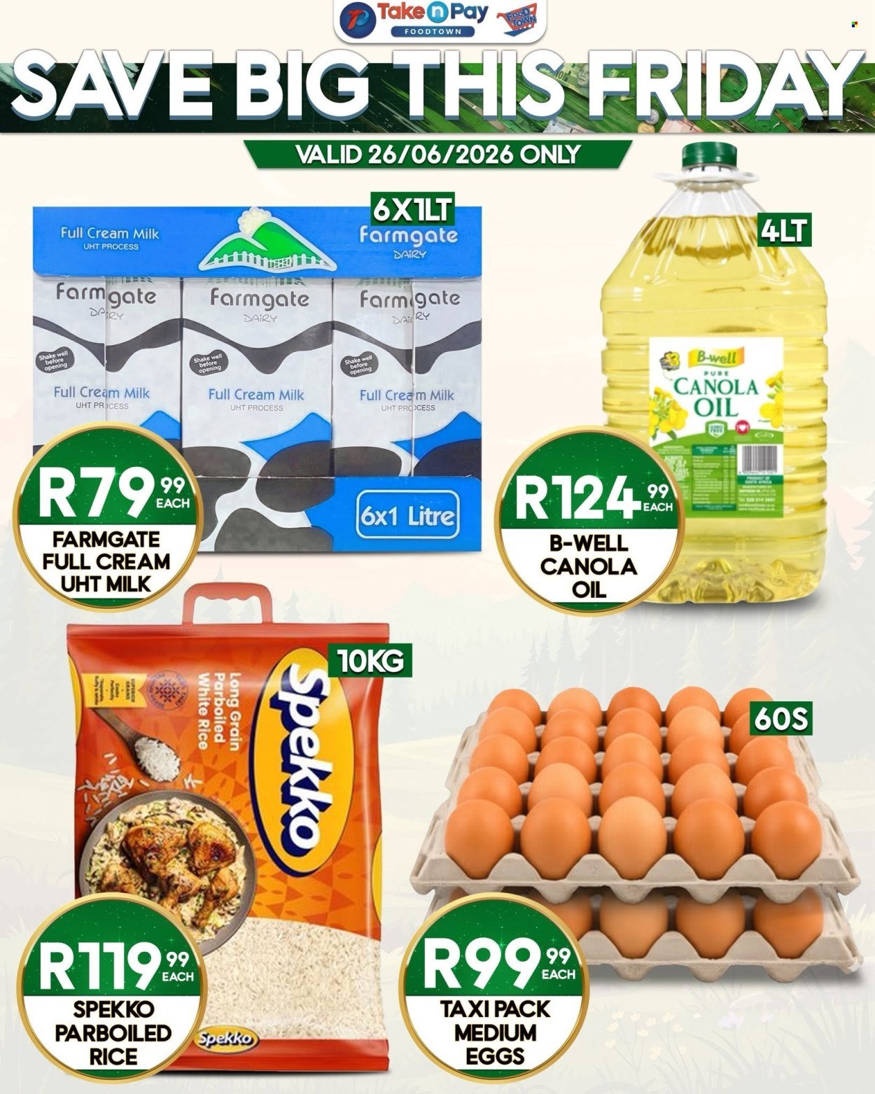 TAKE N PAY specials - From Friday 26 Jun 2026