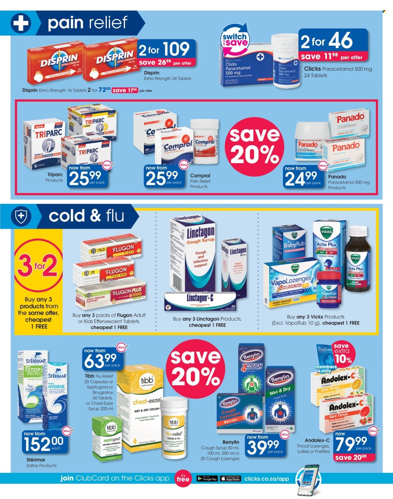 CLICKS specials - From Wednesday 25 Feb 2026 (2026-02-25 - 2026-03-24) | 22