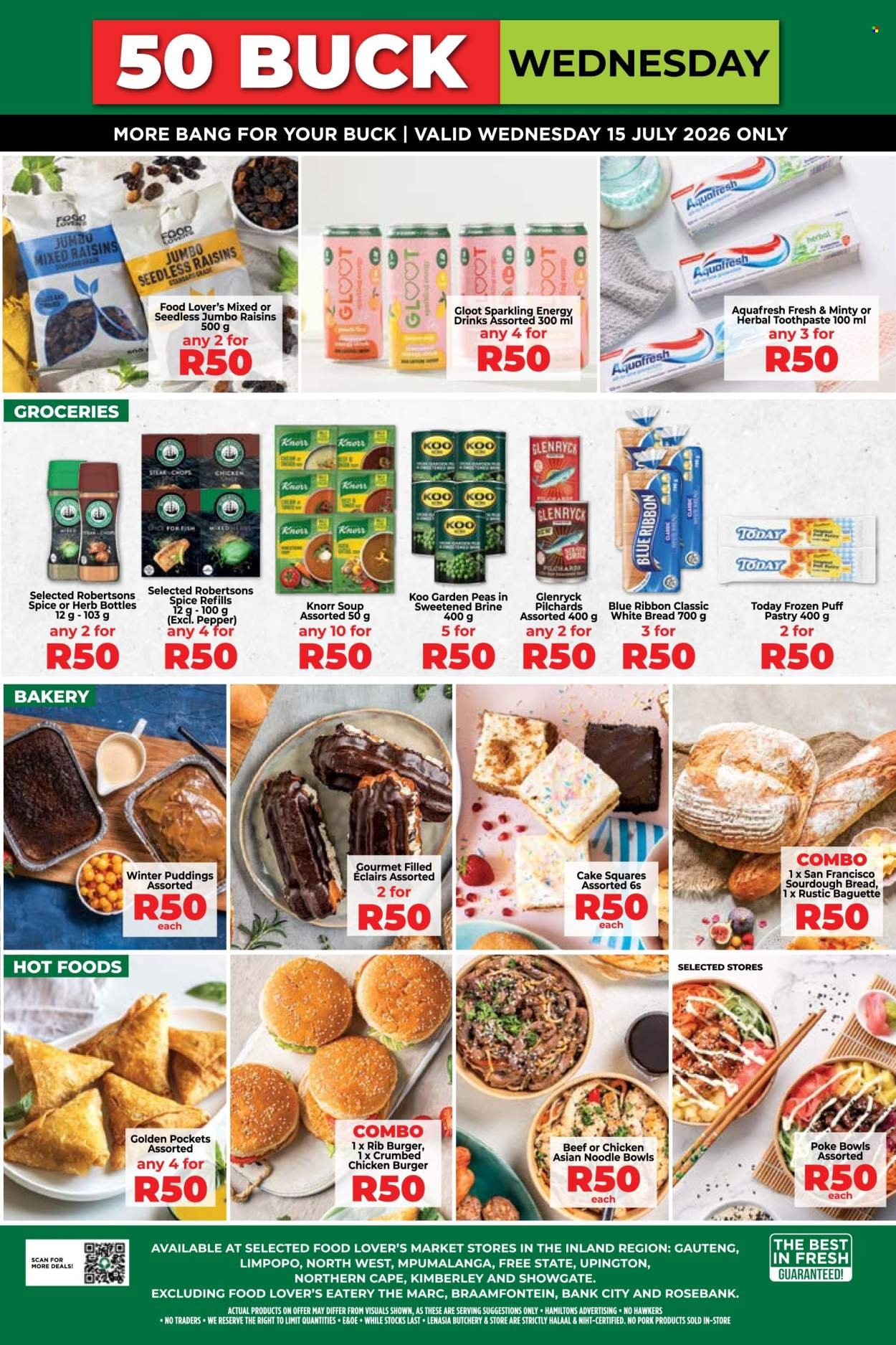 FOOD LOVER'S MARKET specials - From Wednesday 15 Jul 2026