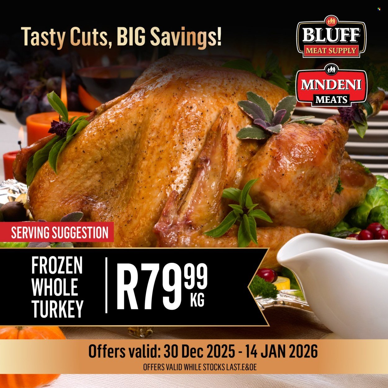 BLUFF MEAT SUPPLY specials - From Tuesday 30 Dec 2025 (2025-12-30 - 2026-01-14) | 2