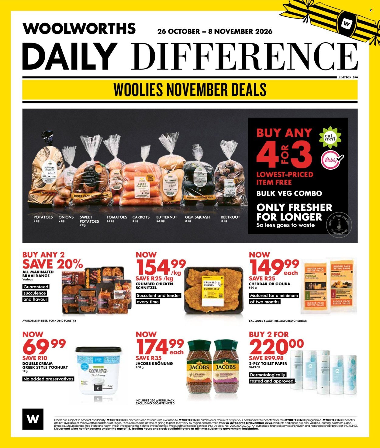 WOOLWORTHS specials - Daily Difference