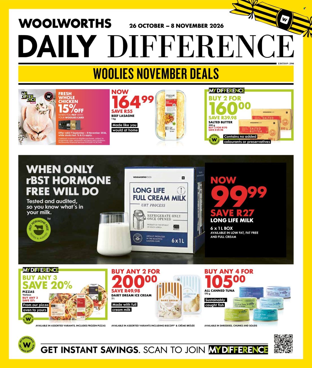 WOOLWORTHS specials - Daily Difference