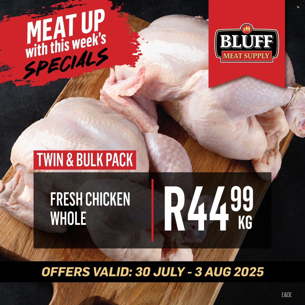 BLUFF MEAT SUPPLY specials - From Wednesday 30 Jul 2025 (2025-07-30 - 2025-08-03) | 3
