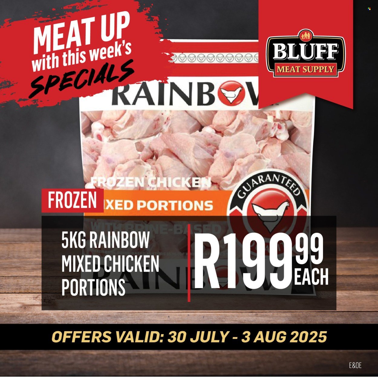 BLUFF MEAT SUPPLY specials - From Wednesday 30 Jul 2025 (2025-07-30 - 2025-08-03) | 4