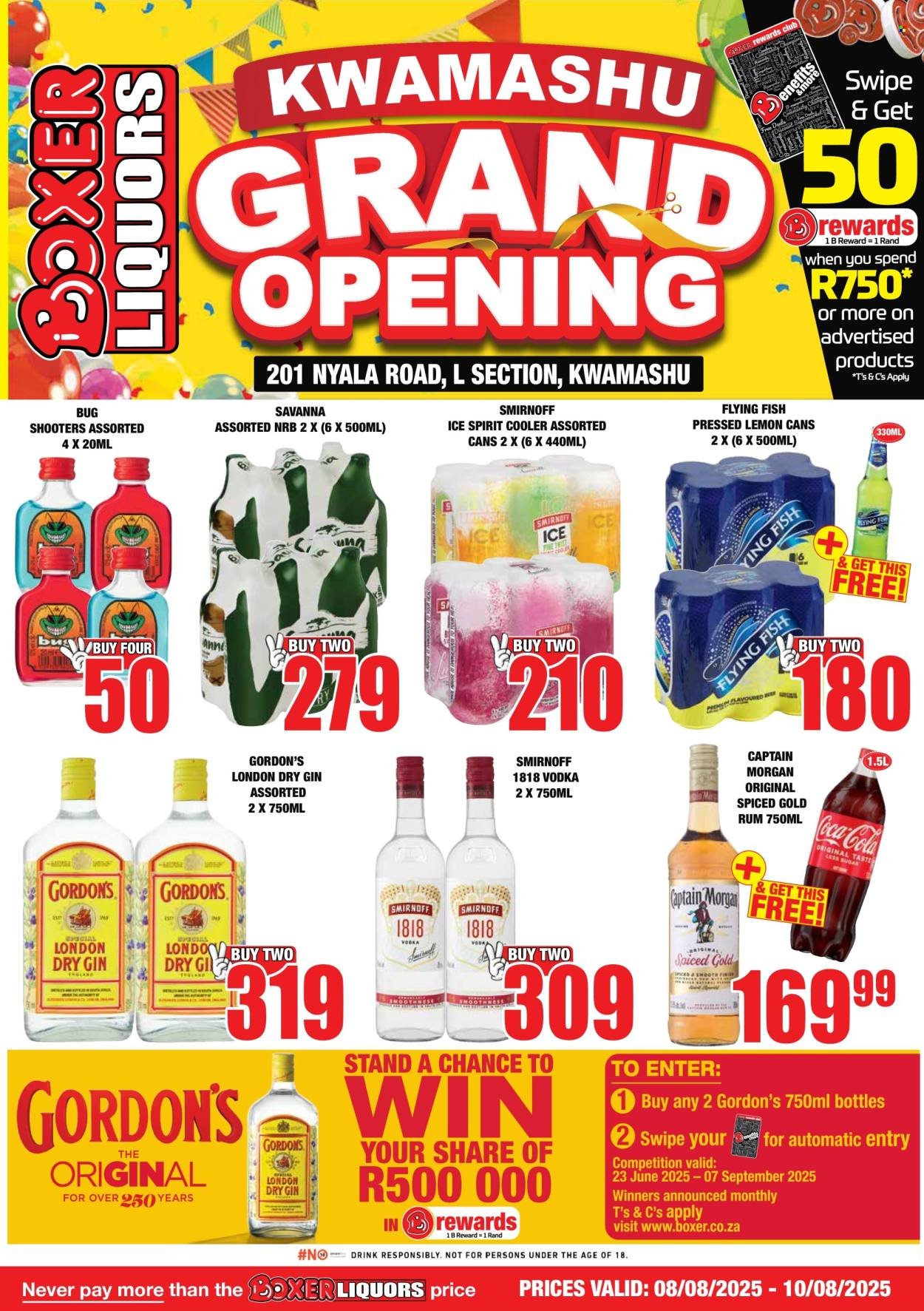 BOXER specials - KwaMashu Liquor Grand Opening (2025-08-08 - 2025-08-10) | 1