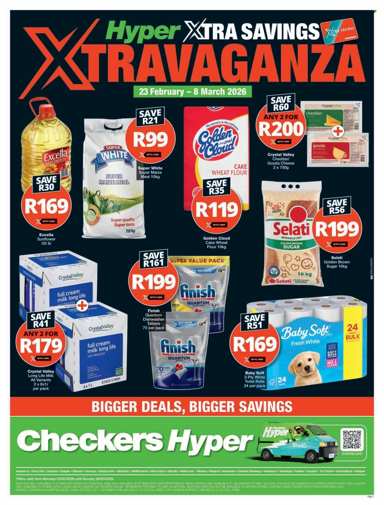 CHECKERS specials - Xtra Savings Xtravaganza Promotion (2026-02-23 - 2026-03-08) | 1