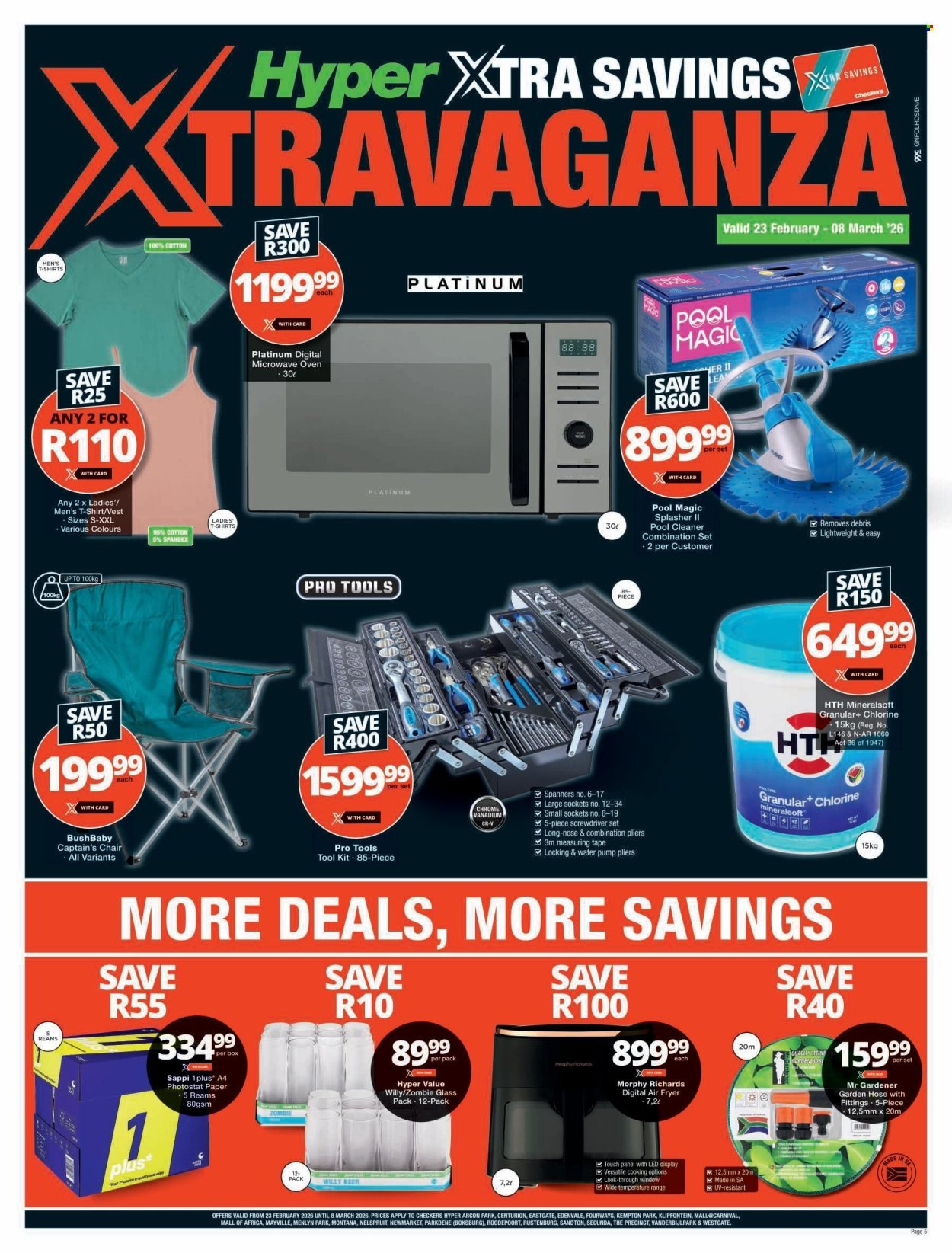 CHECKERS specials - Xtra Savings Xtravaganza Promotion (2026-02-23 - 2026-03-08) | 5