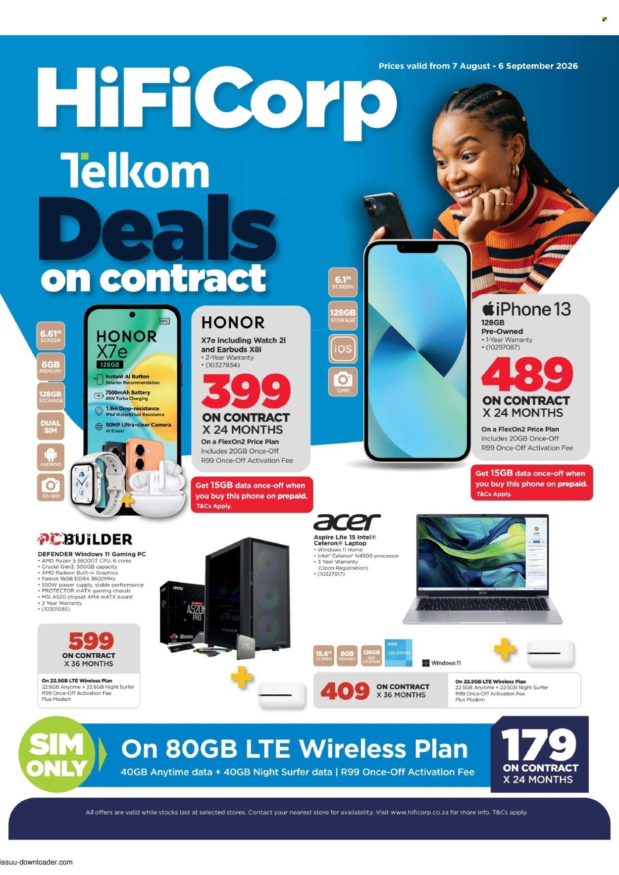HIFI CORP specials - From Friday 7 Aug 2026
