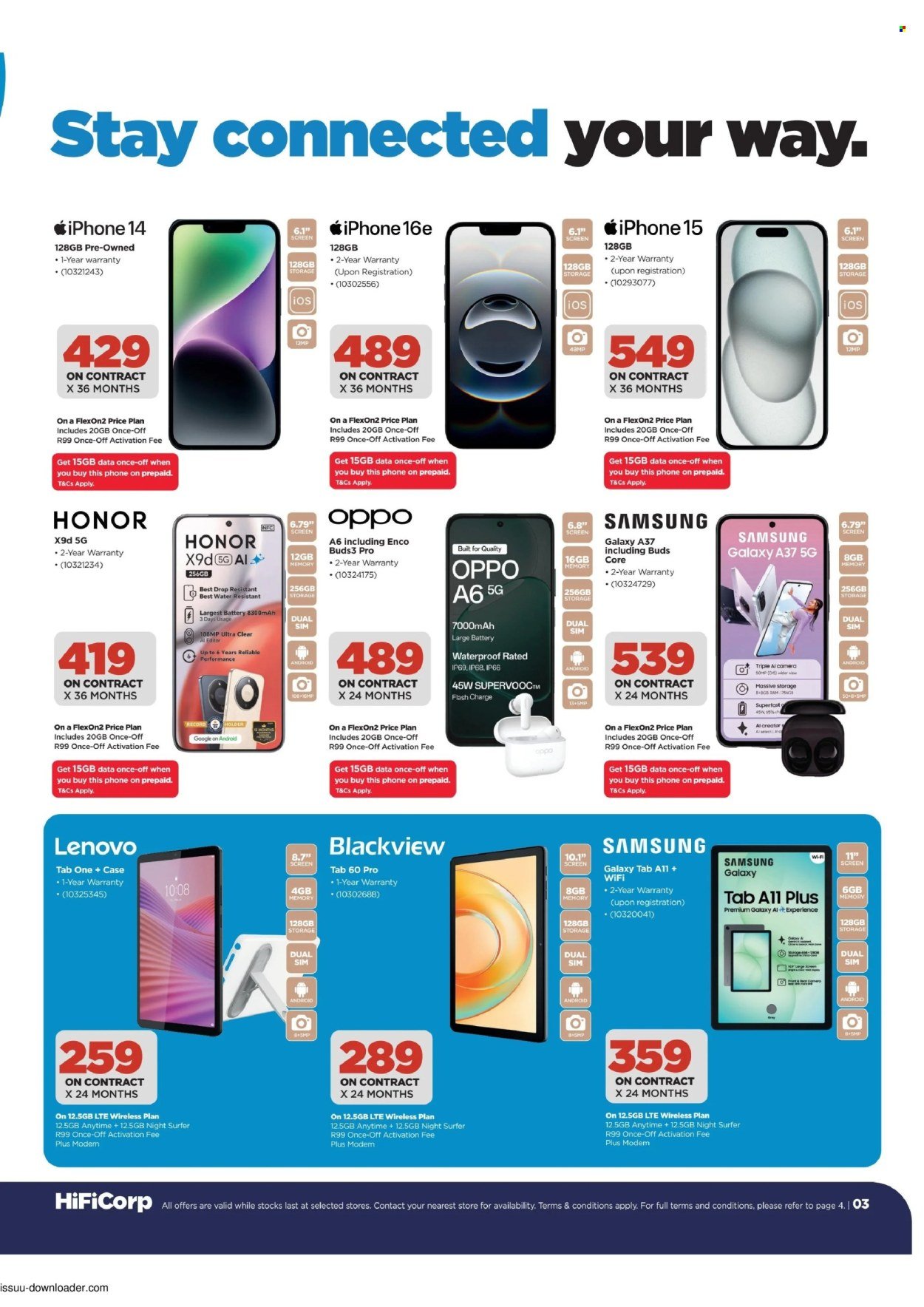 HIFI CORP specials - From Friday 7 Aug 2026