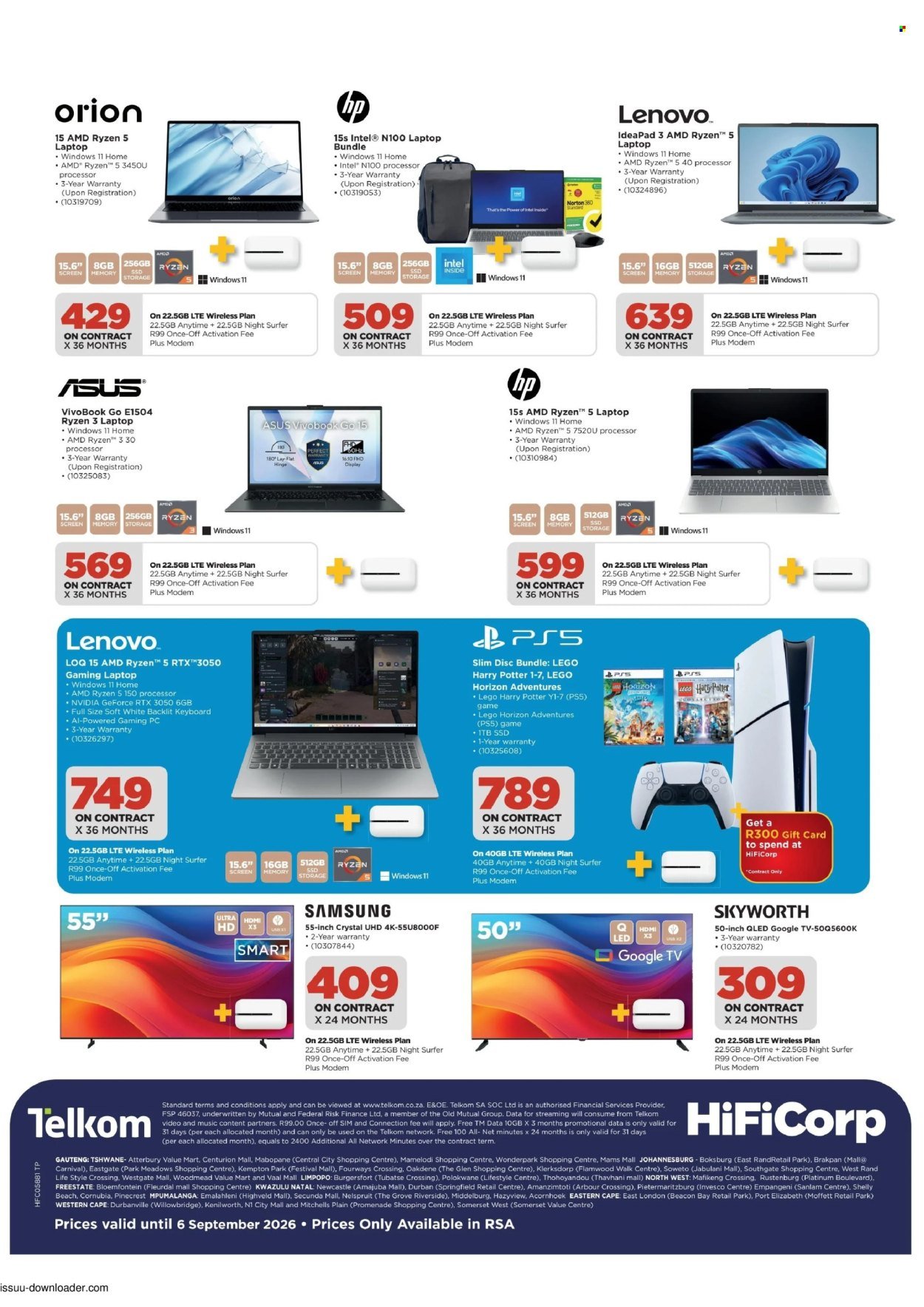 HIFI CORP specials - From Friday 7 Aug 2026