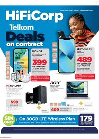 HIFI CORP specials - From Friday 7 Aug 2026