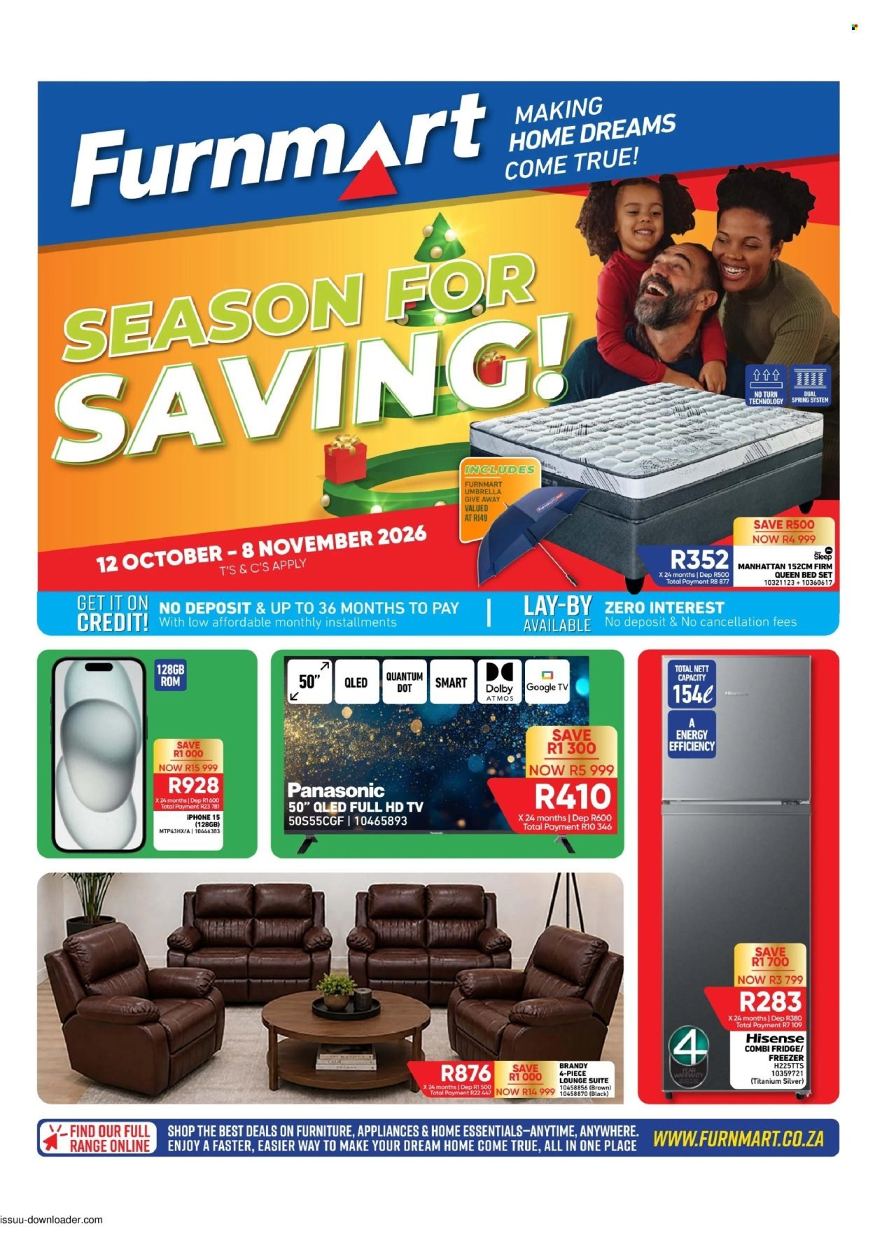 FURNMART specials - From Monday 12 Oct 2026