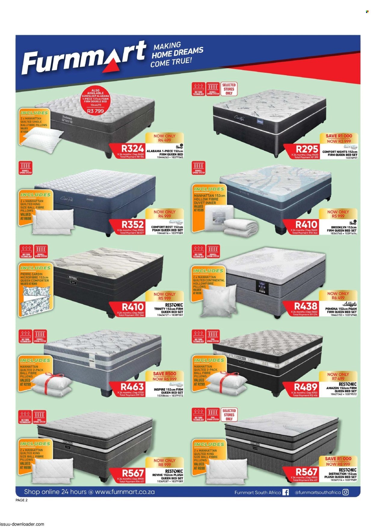 FURNMART specials - From Monday 12 Oct 2026