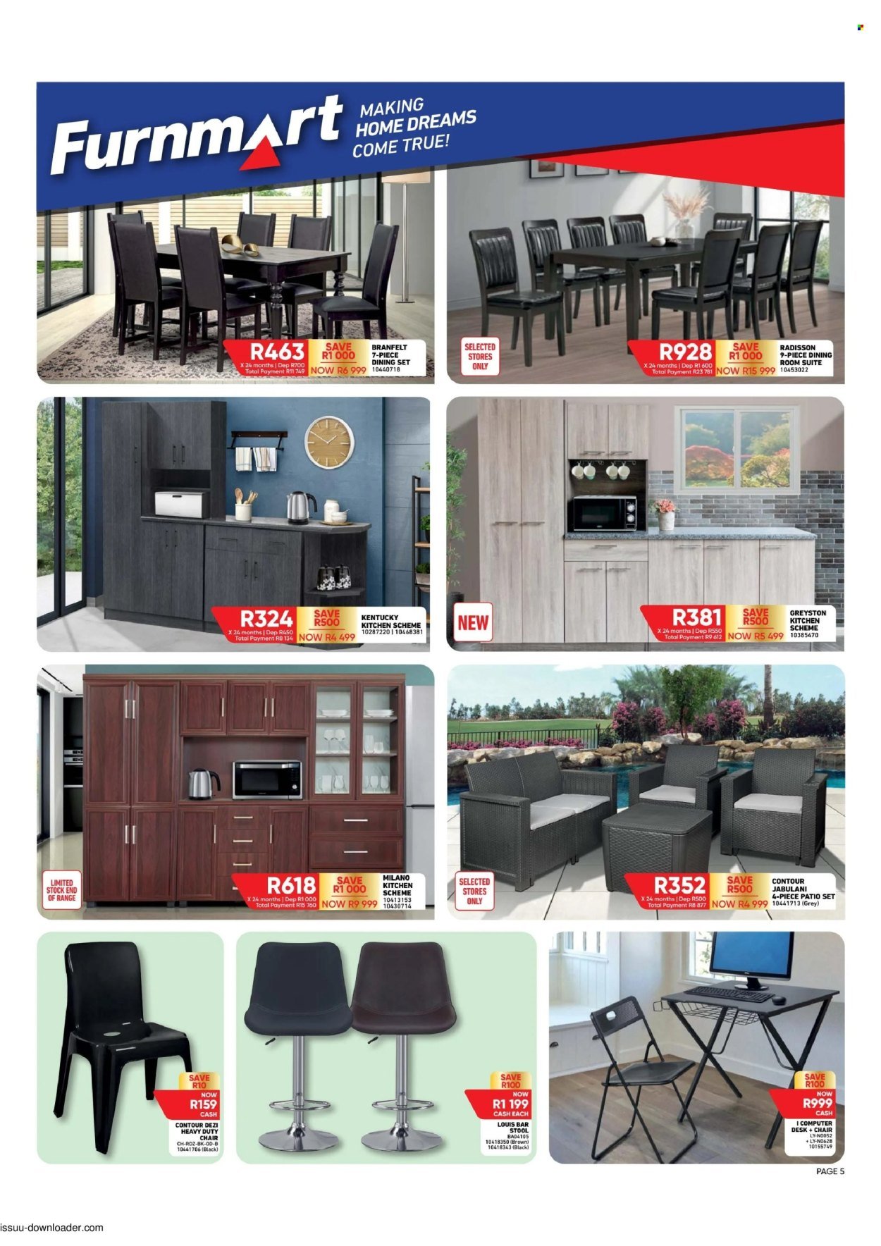 FURNMART specials - From Monday 12 Oct 2026