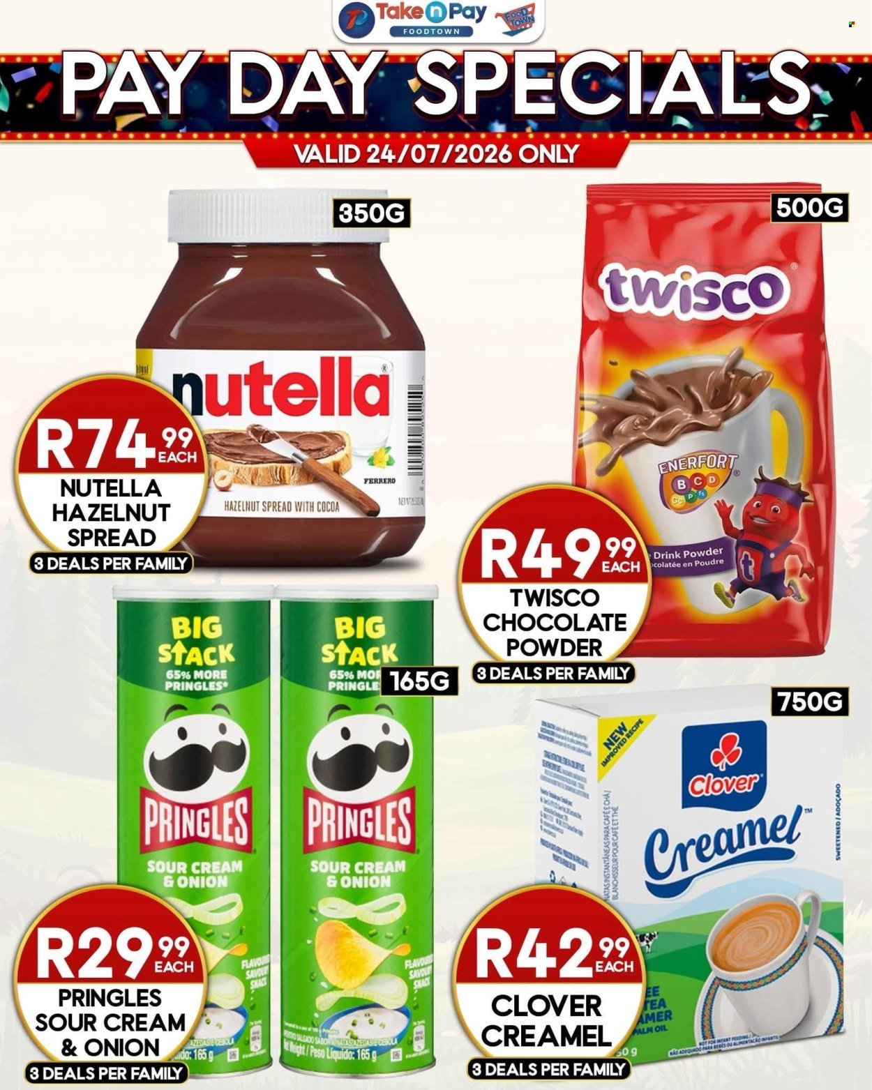 TAKE N PAY specials - From Friday 24 Jul 2026