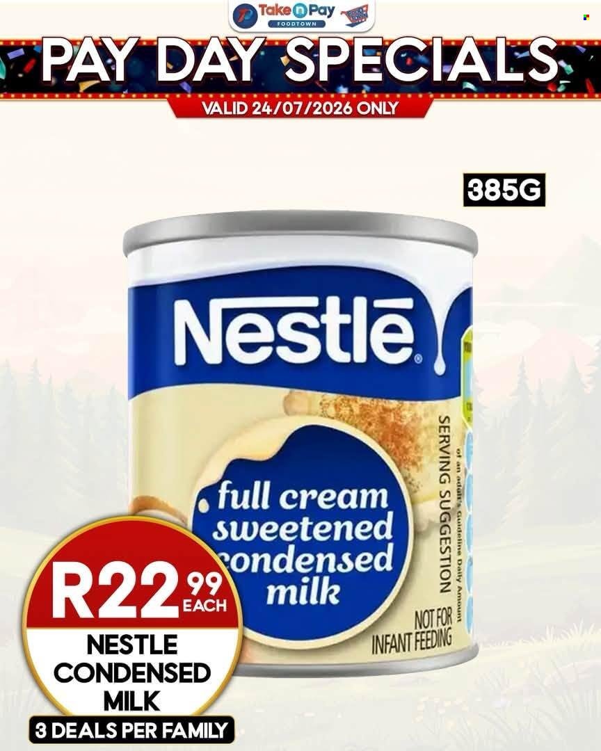 TAKE N PAY specials - From Friday 24 Jul 2026