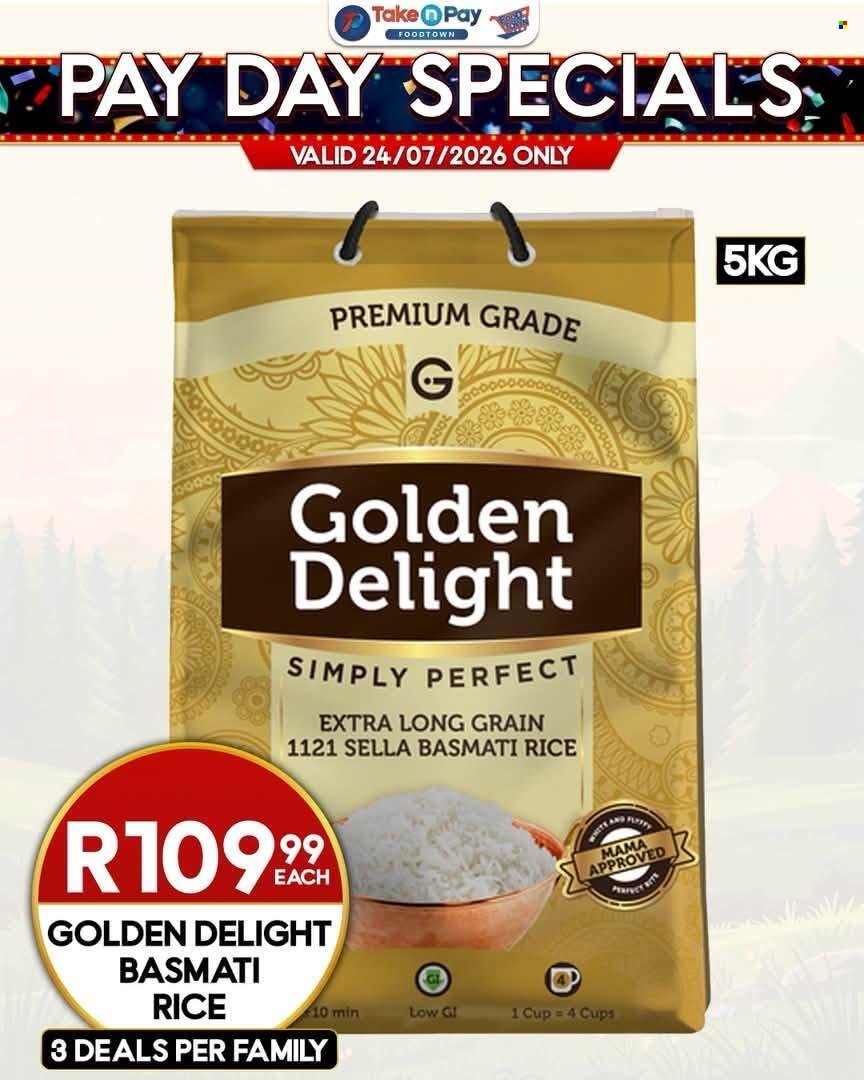 TAKE N PAY specials - From Friday 24 Jul 2026
