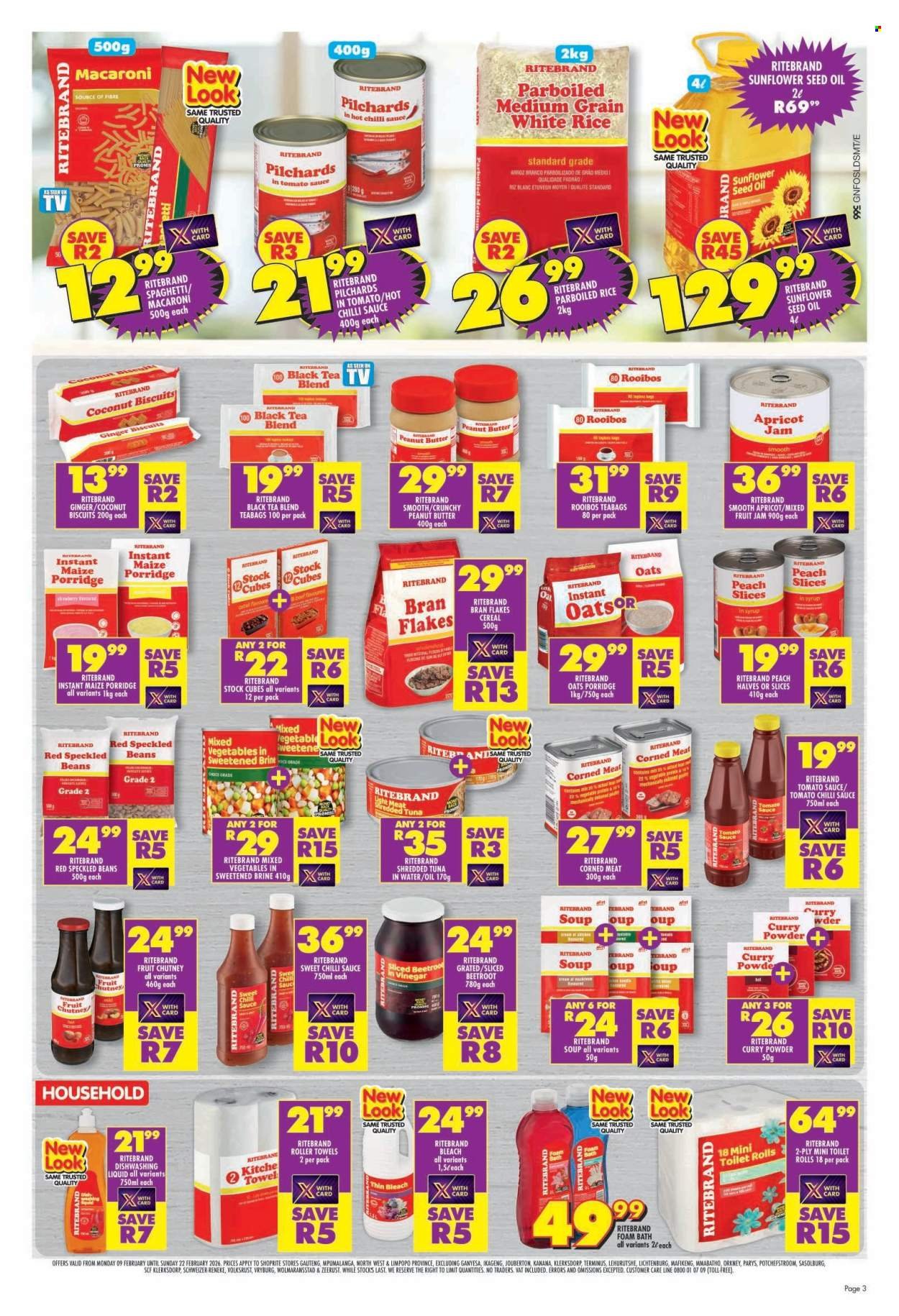 SHOPRITE specials - Ritebrand Savings Gauteng (2026-02-09 - 2026-02-22) | 3