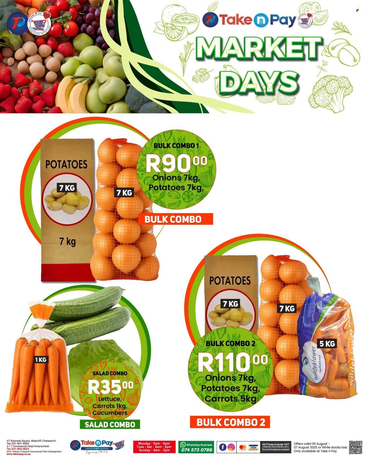 TAKE N PAY specials - From Tuesday 5 Aug 2025 (2025-08-05 - 2025-08-07) | 5