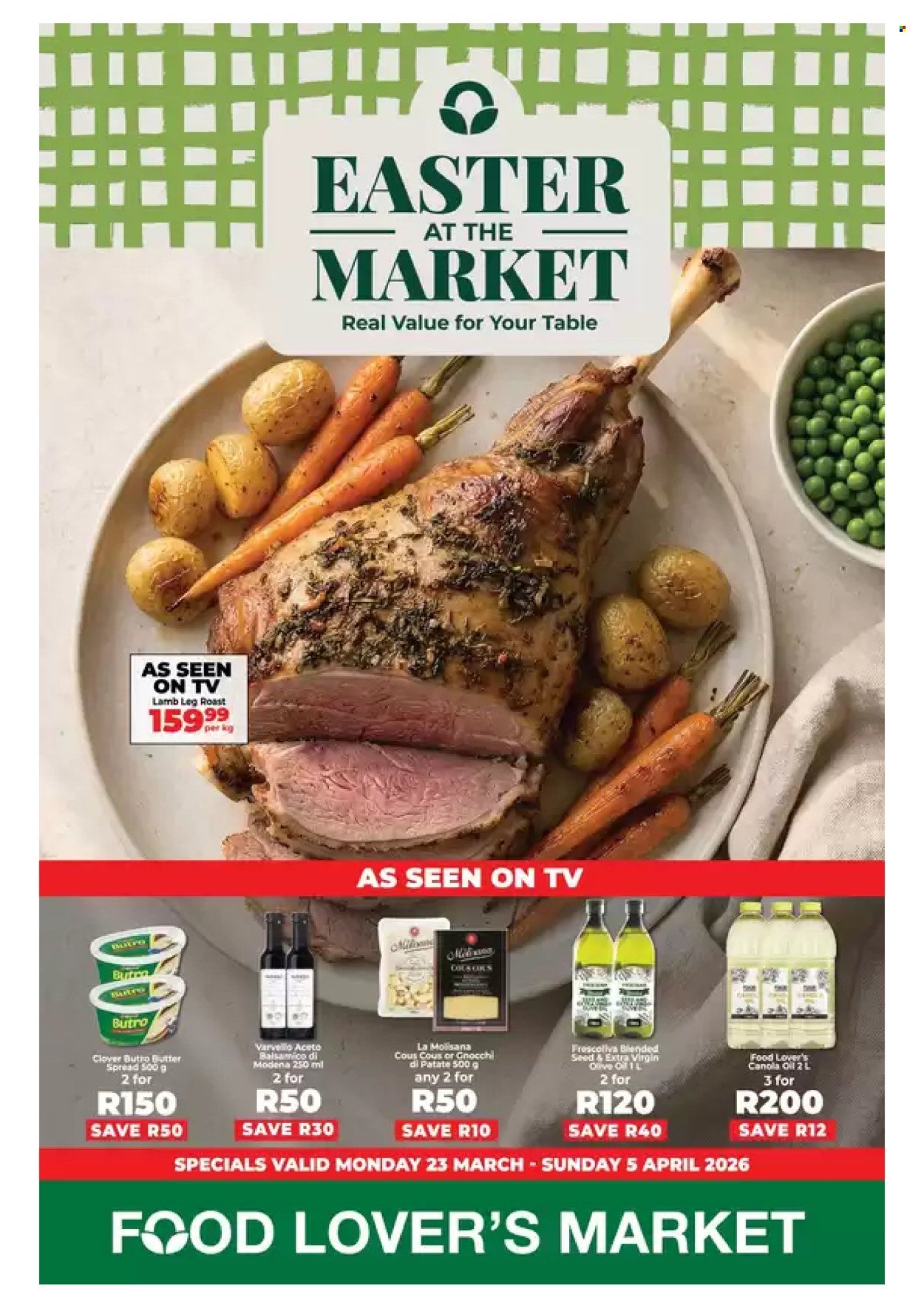 FOOD LOVER'S MARKET specials - From Monday 23 Mar 2026 (2026-03-23 - 2026-04-05) | 1