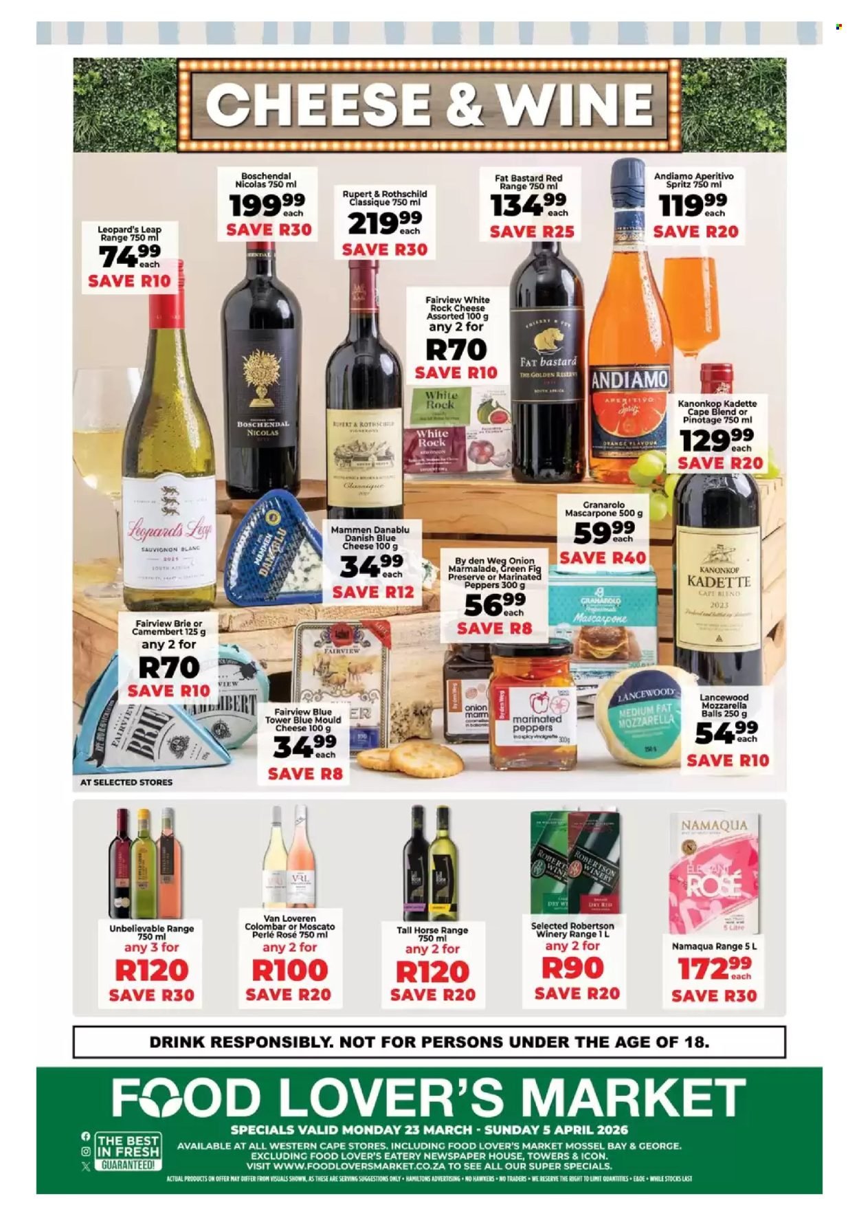 FOOD LOVER'S MARKET specials - From Monday 23 Mar 2026 (2026-03-23 - 2026-04-05) | 16